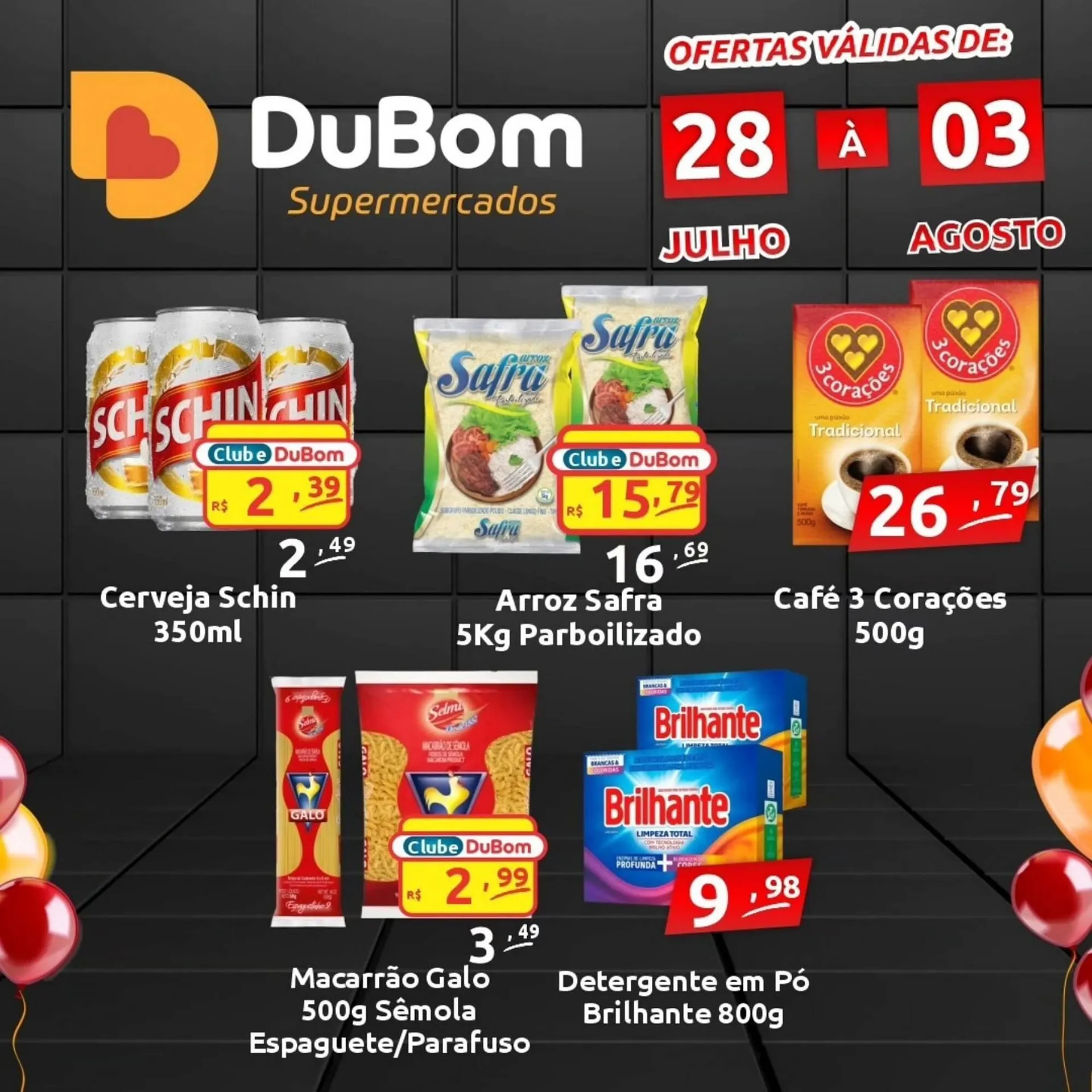 Encarte de Catálogo Dubom Supermercados 28 de julho até 3 de agosto 2025 - Pagina 1