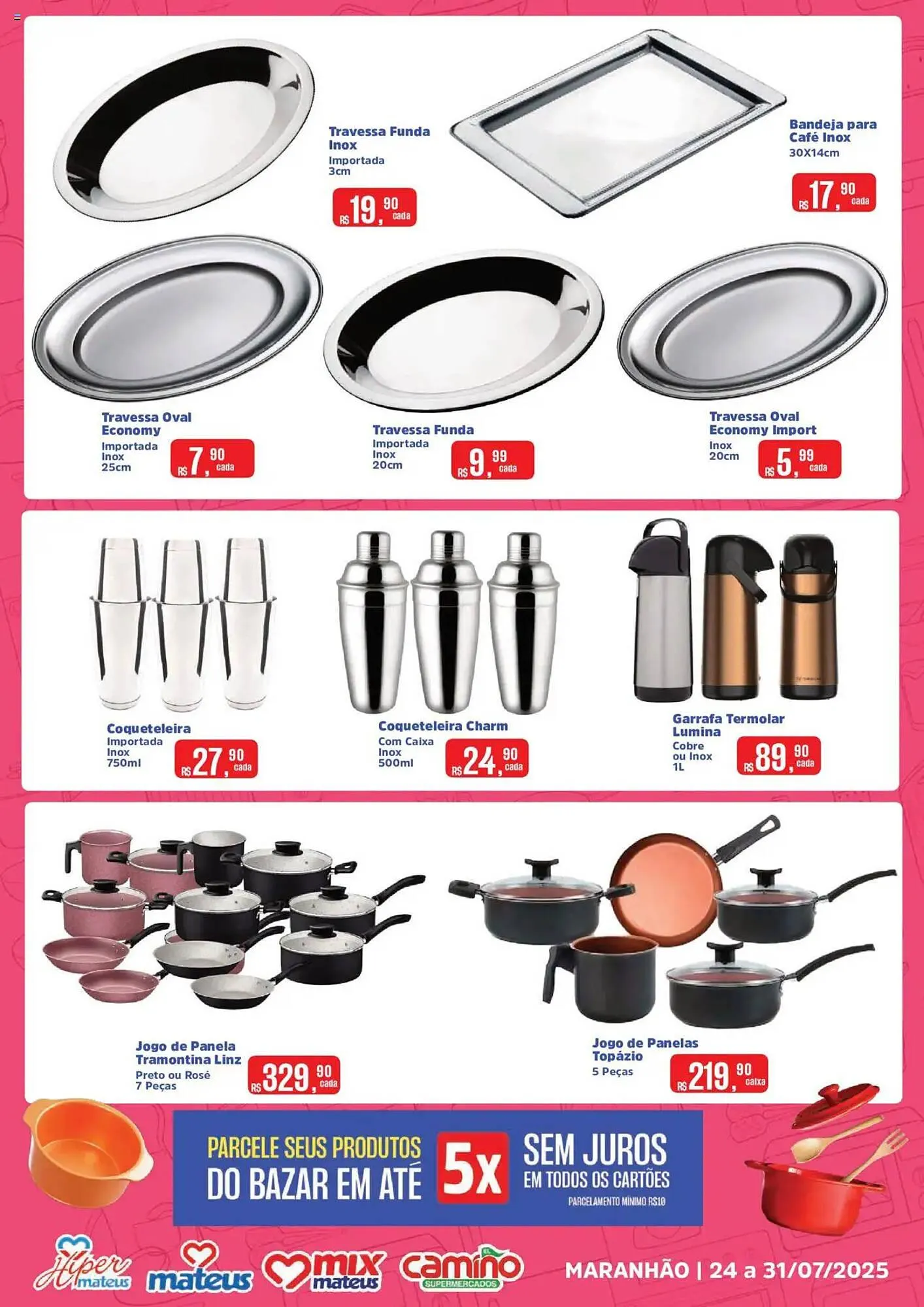 Encarte de Catálogo Supermercados Mateus 24 de julho até 31 de julho 2025 - Pagina 2