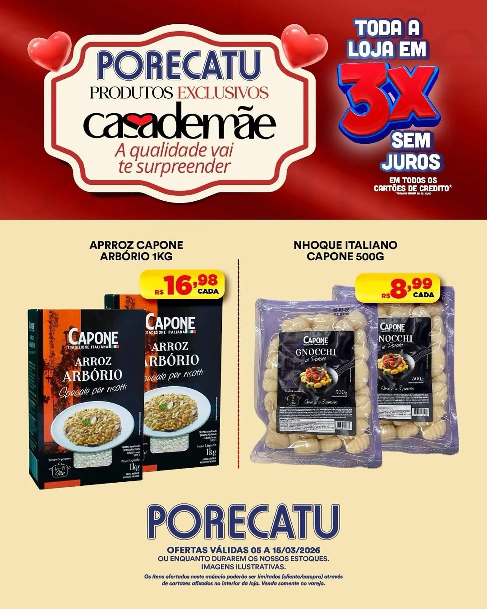 Encarte de Catálogo Supermercado Porecatu 7 de março até 15 de março 2026 - Pagina 5