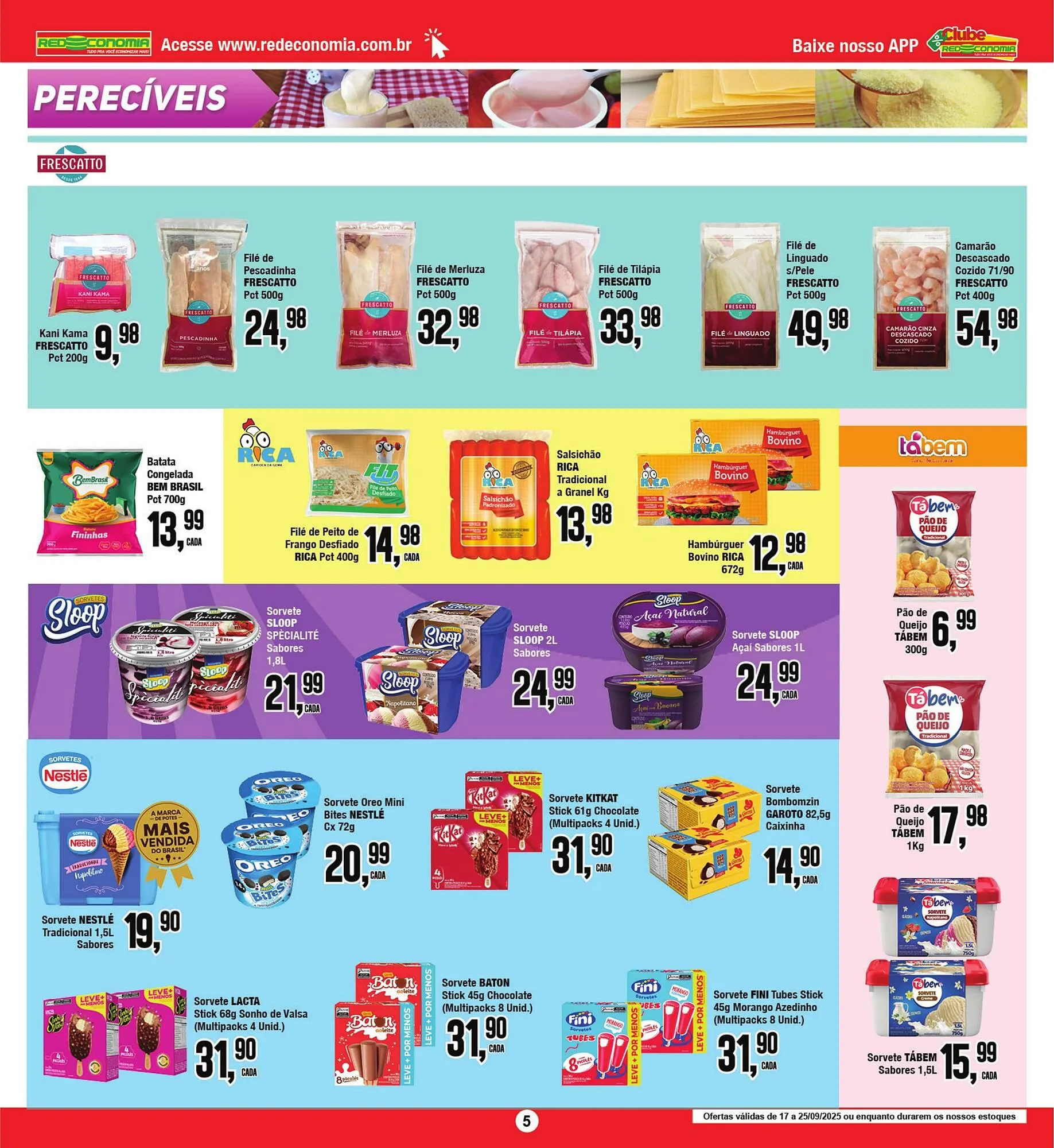 Encarte de Encarte Rede Economia 19 de setembro até 21 de setembro 2025 - Pagina 5