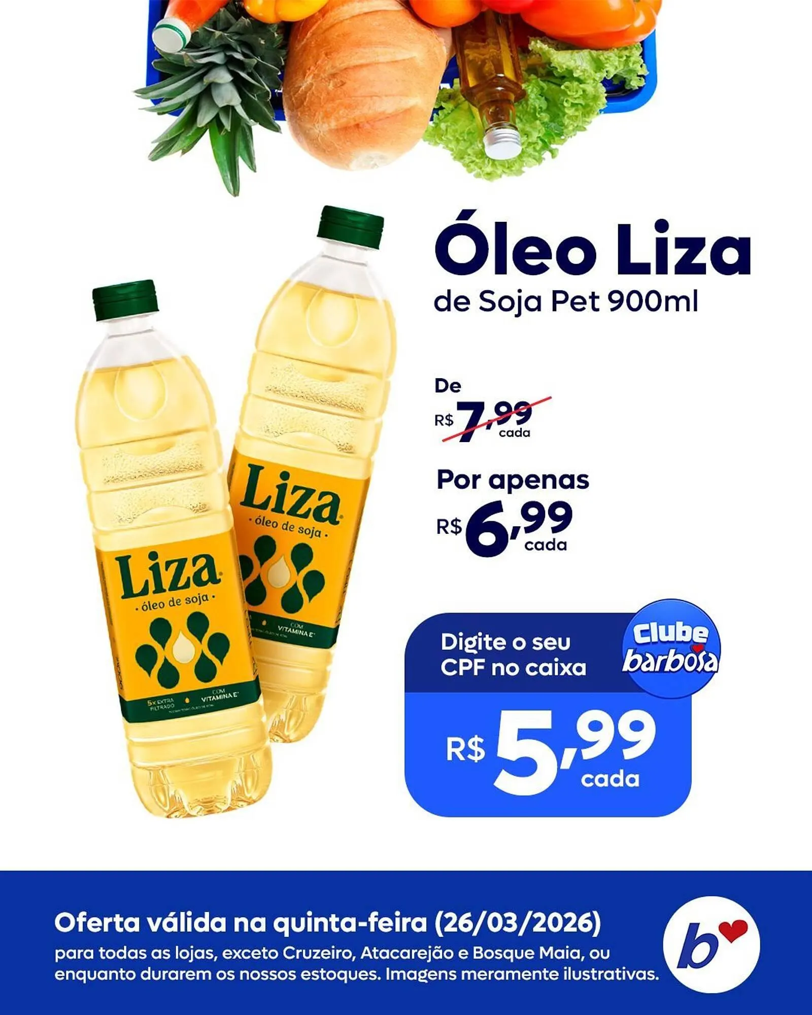 Encarte de Tabloide Barbosa Supermercados 26 de março até 26 de março 2026 - Pagina 1