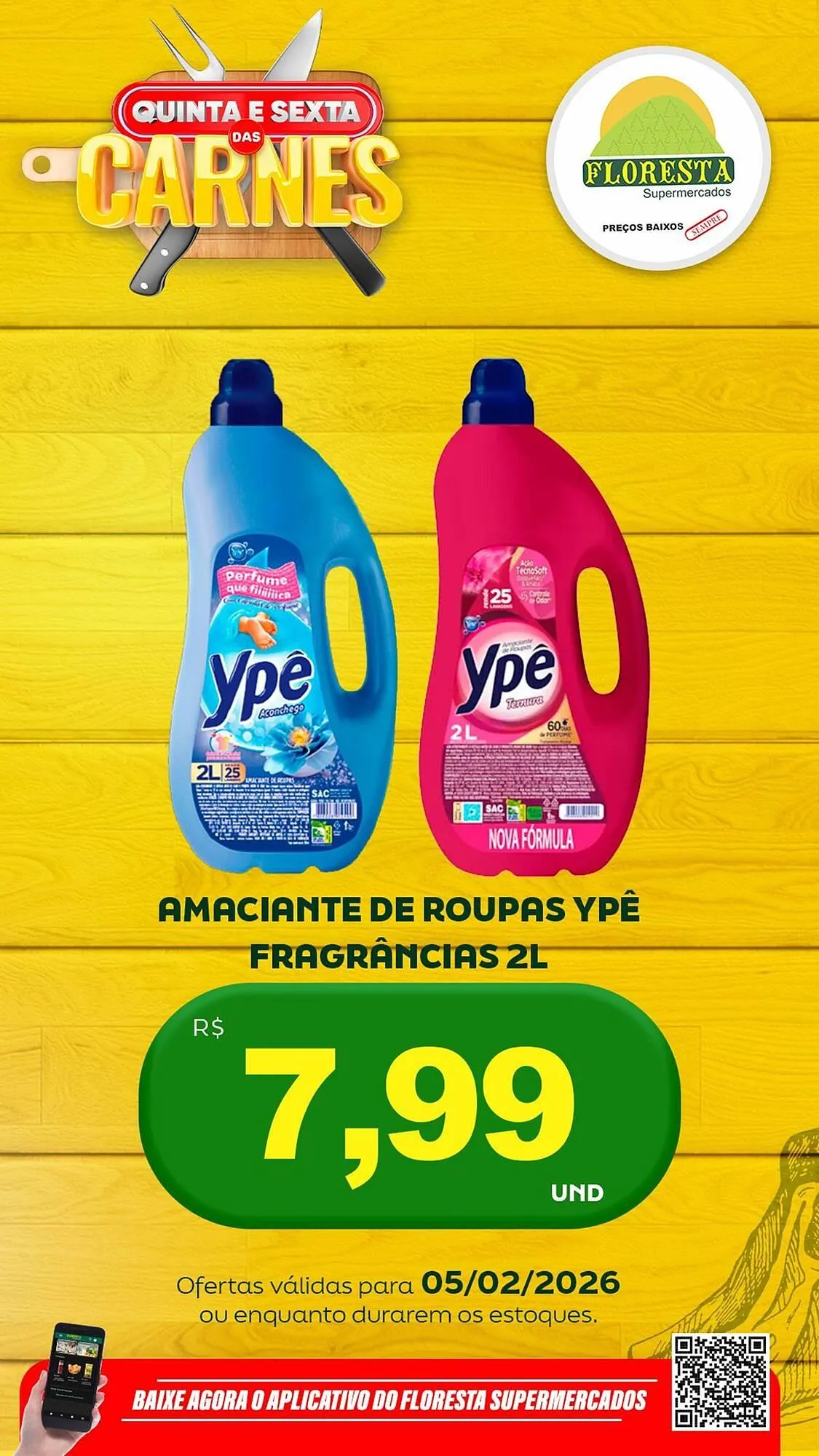 Encarte de Catálogo Floresta Supermercados 5 de fevereiro até 6 de fevereiro 2026 - Pagina 40