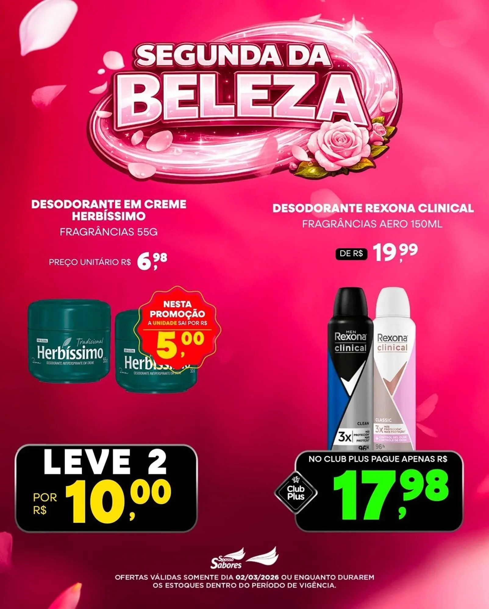 Encarte de Folheto Spasso Sabores 2 de março até 2 de março 2026 - Pagina 3