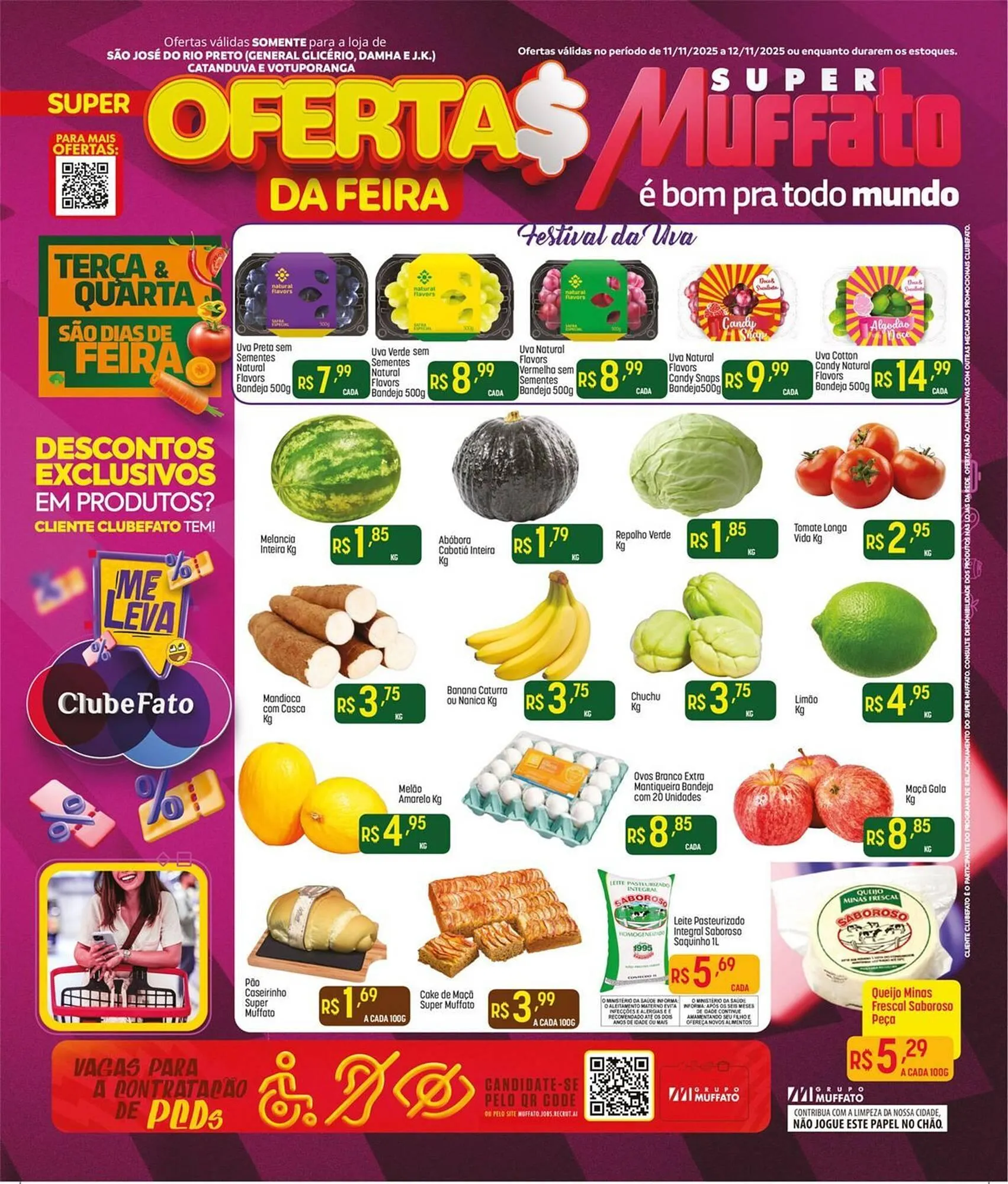 Encarte de Encarte Muffato 11 de novembro até 11 de dezembro 2025 - Pagina 1