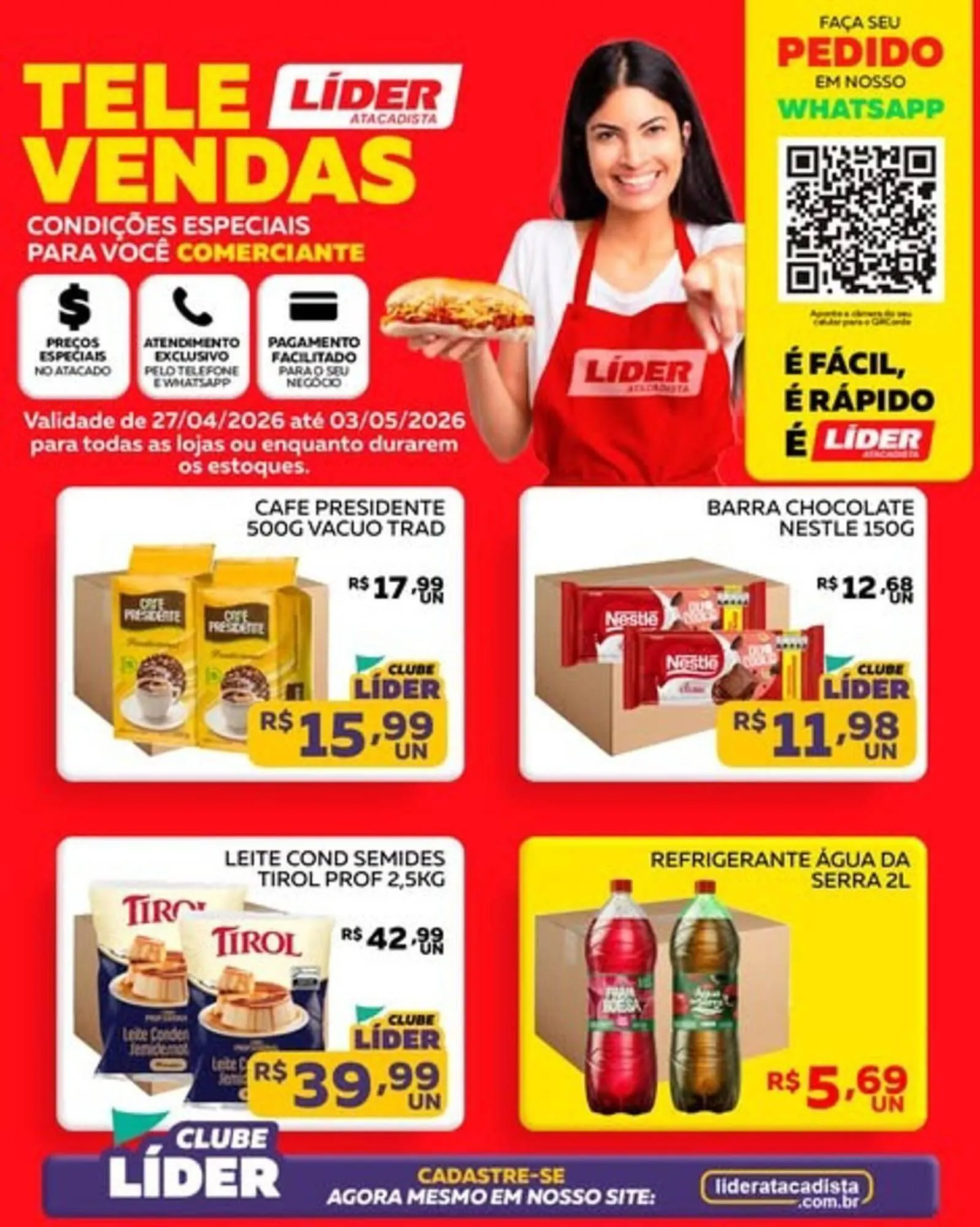 Encarte de Encarte Lider Atacadista 27 de abril até 3 de maio 2026 - Pagina 4