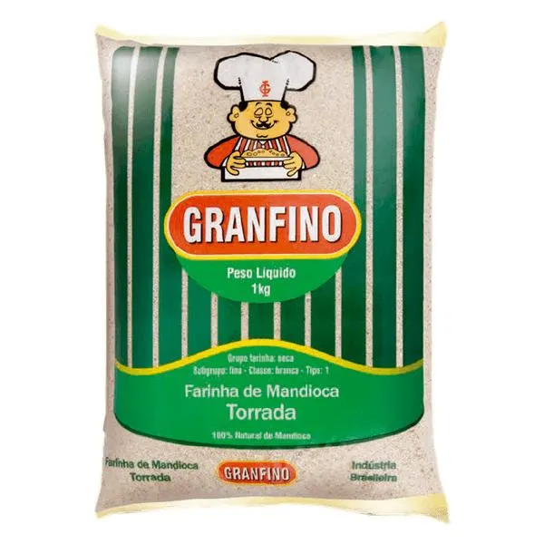 Farinha de Mandioca Granfino Torrada 1kg