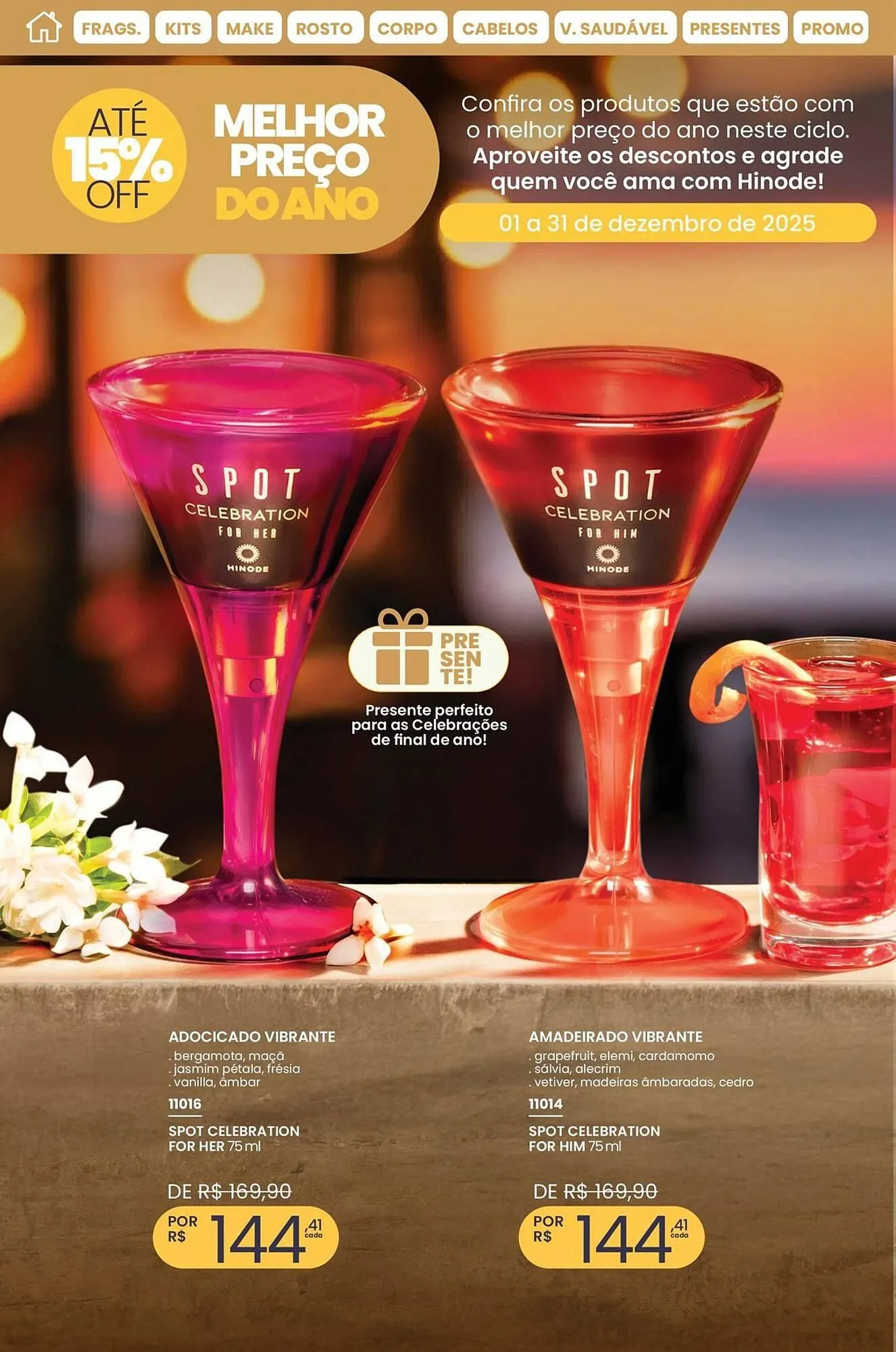 Encarte de Catálogo Hinode 1 de dezembro até 31 de dezembro 2025 - Pagina 13