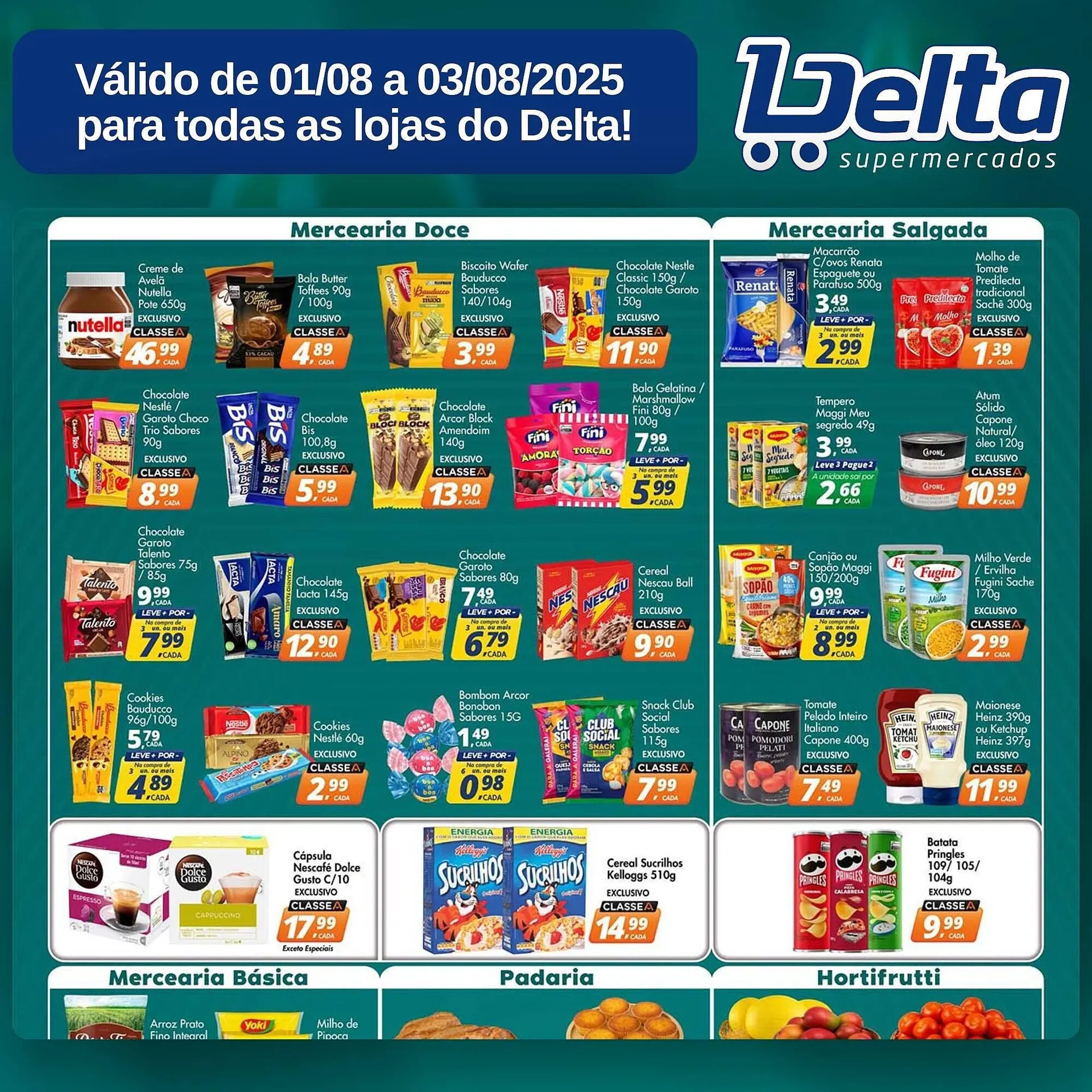 Encarte de Catálogo Delta Supermercados 1 de agosto até 2 de agosto 2025 - Pagina 3