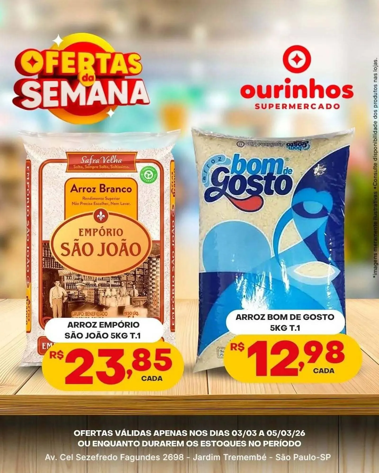 Encarte de Catálogo Ourinhos Hipermercado 3 de março até 5 de março 2026 - Pagina 1