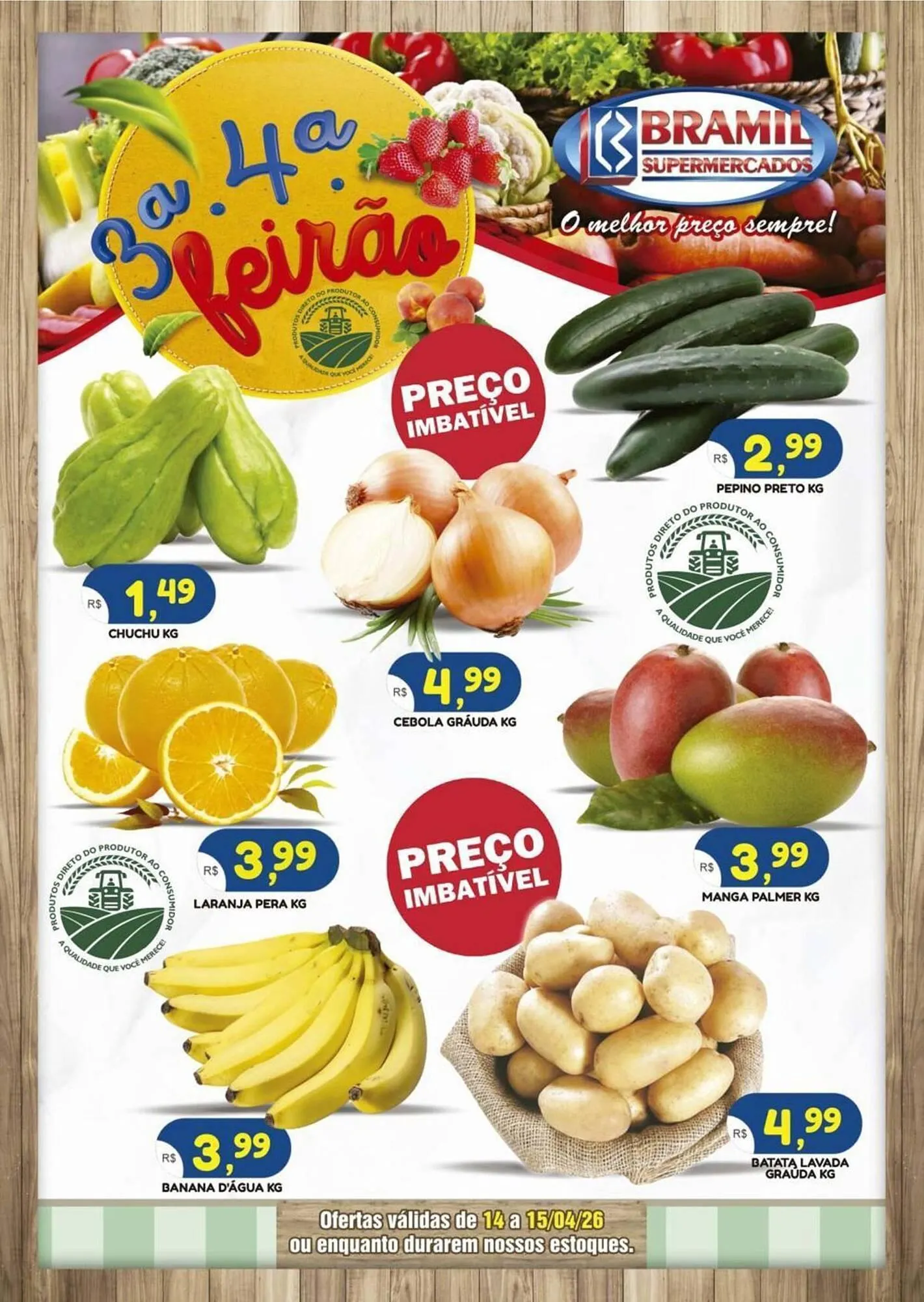 Encarte de Encarte Bramil Supermercados 13 de abril até 16 de abril 2026 - Pagina 3