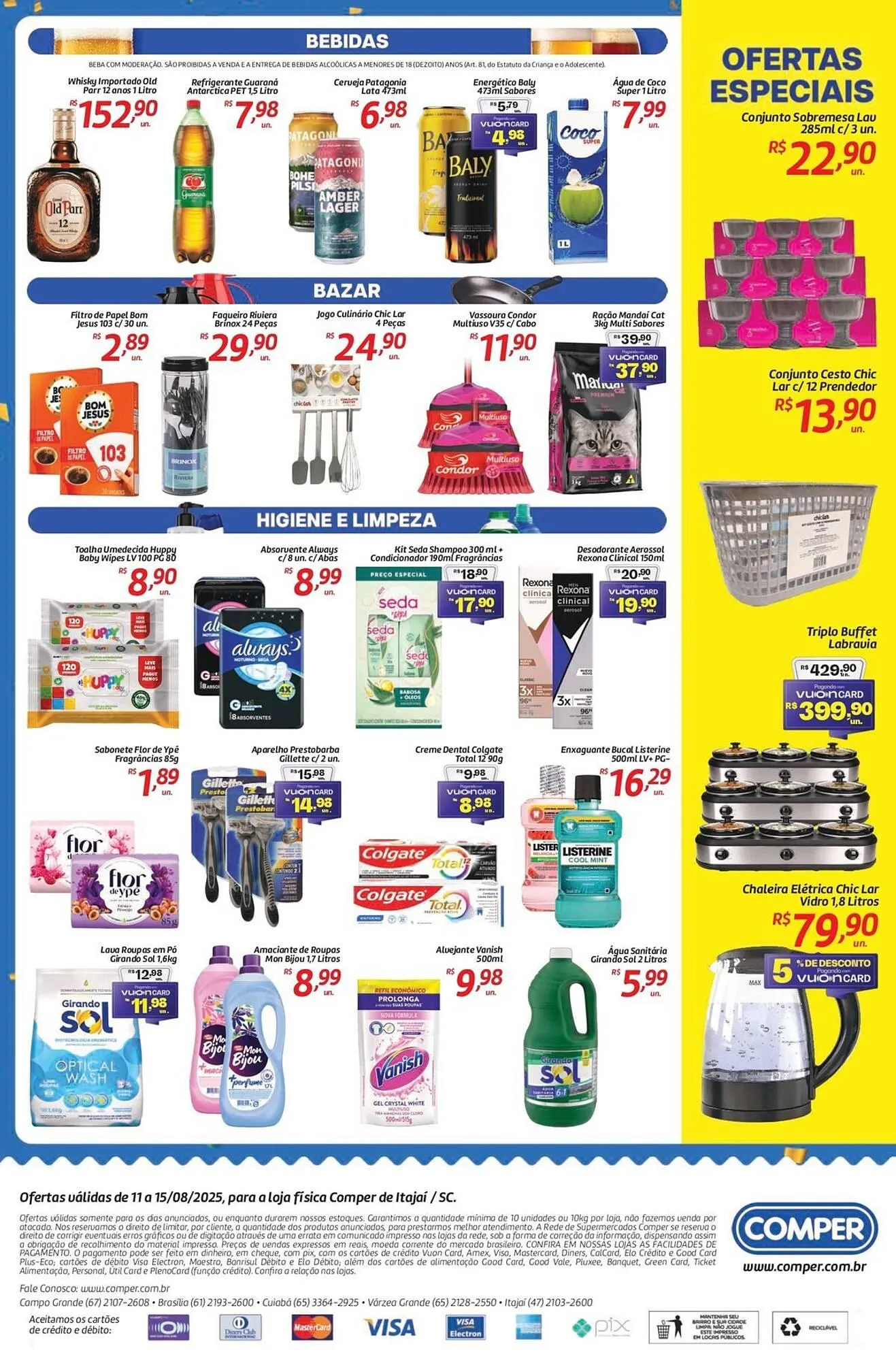 Encarte de Catálogo Comper 11 de agosto até 15 de agosto 2025 - Pagina 4