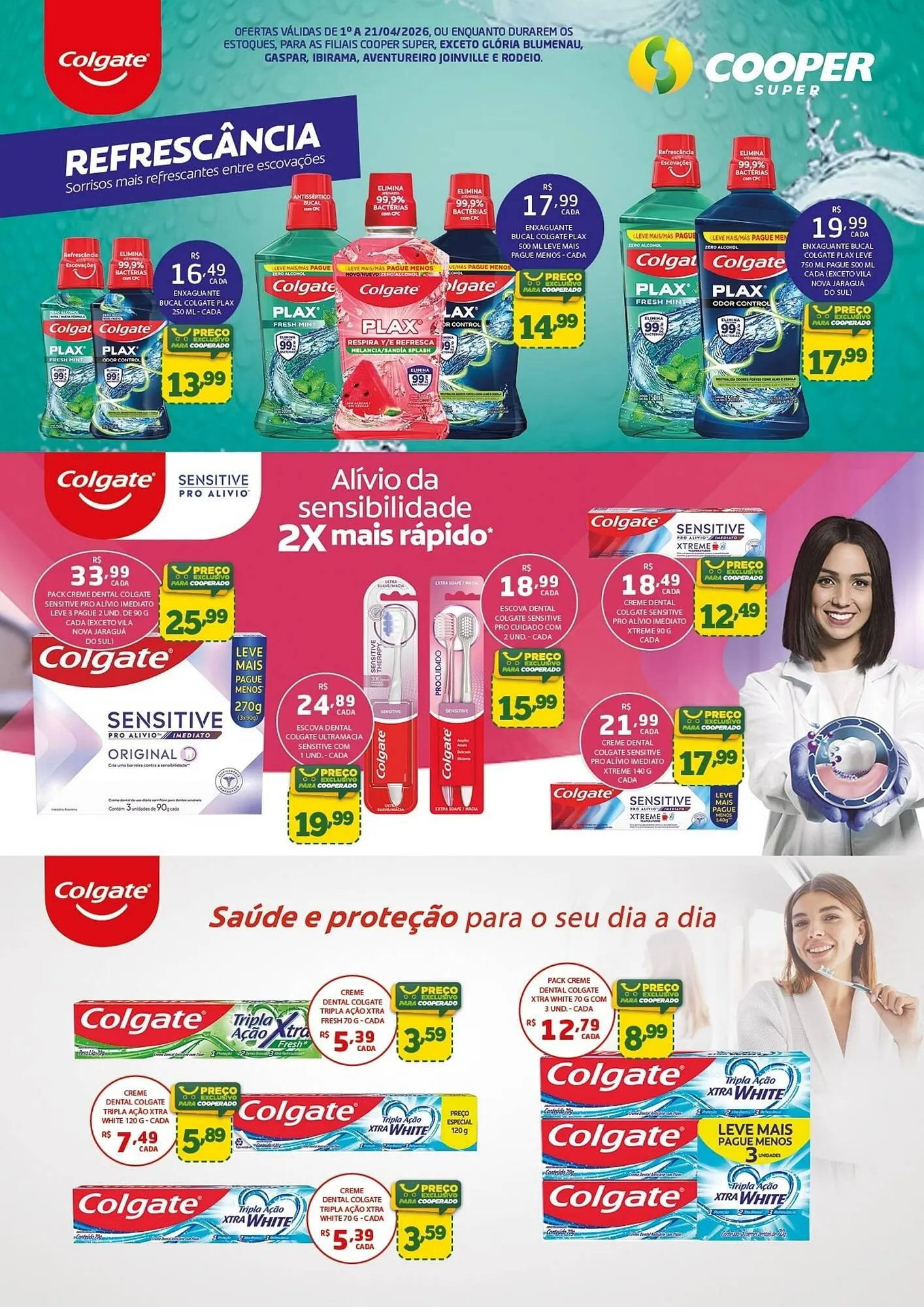 Encarte de Tabloide Cooper 1 de abril até 21 de abril 2026 - Pagina 2