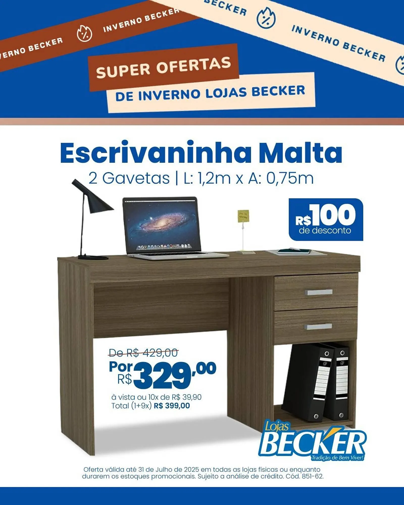 Encarte de Catálogo Lojas Becker 11 de julho até 31 de julho 2025 - Pagina 3