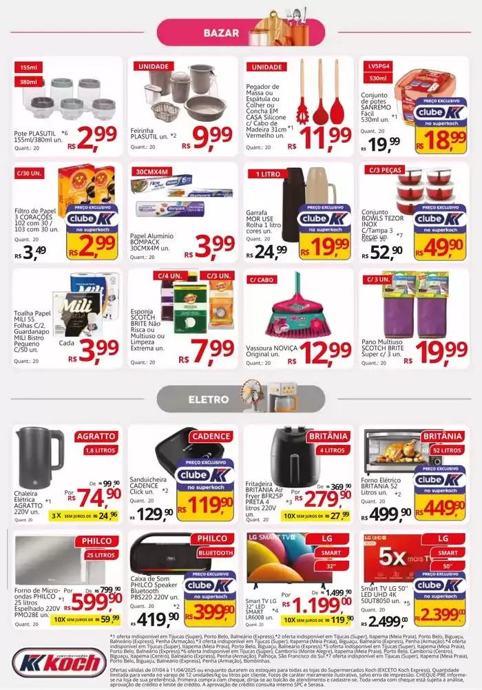 Encarte de Folheto de Ofertas São Francisco do Sul 7 de abril até 11 de abril 2025 - Pagina 9