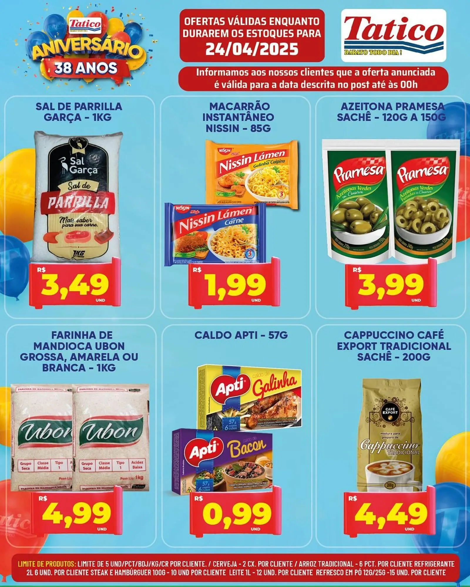 Encarte de Catálogo Tatico 24 de abril até 28 de abril 2025 - Pagina 10