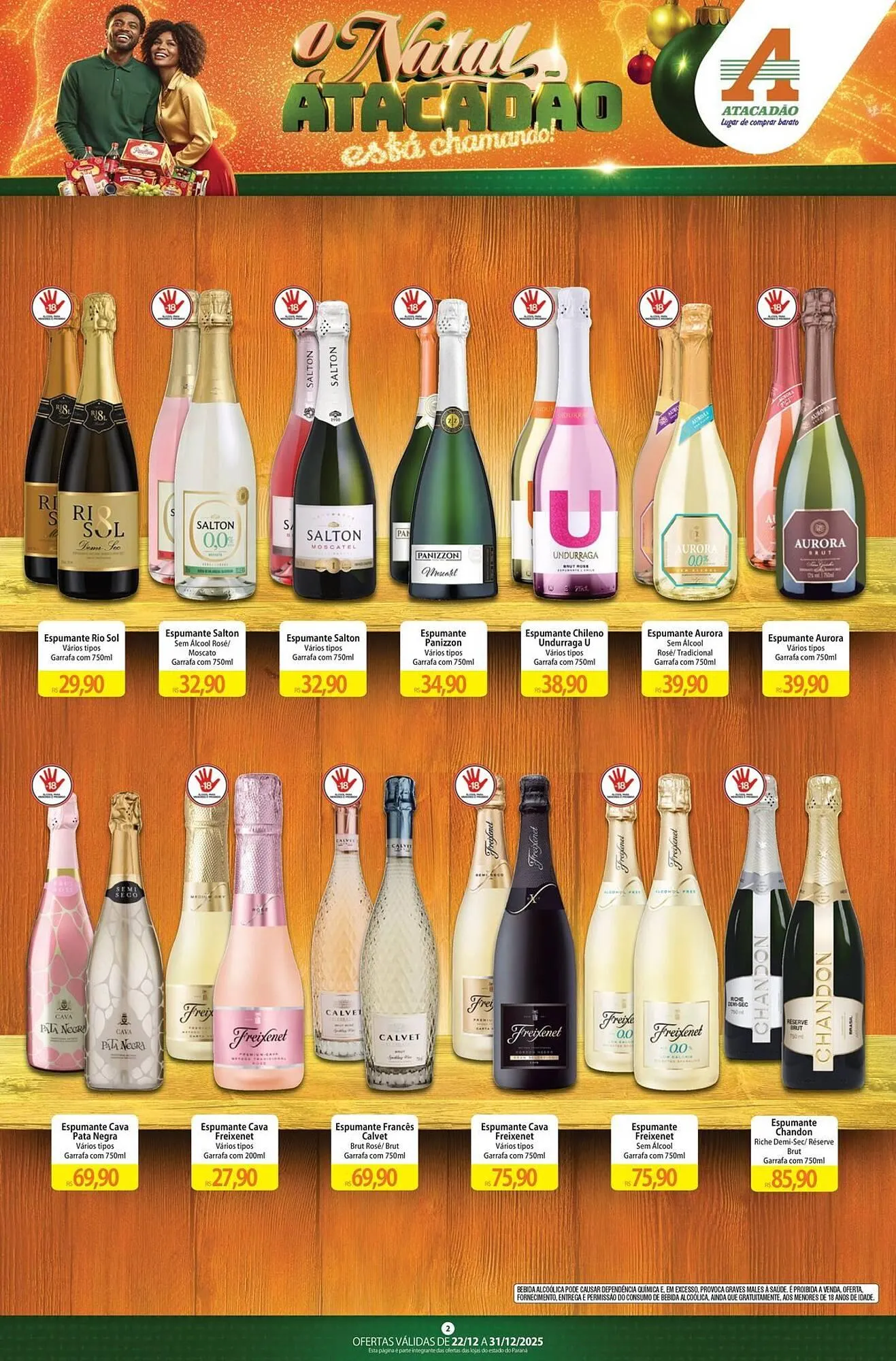 Encarte de Folheto Atacadão 23 de dezembro até 31 de dezembro 2025 - Pagina 2