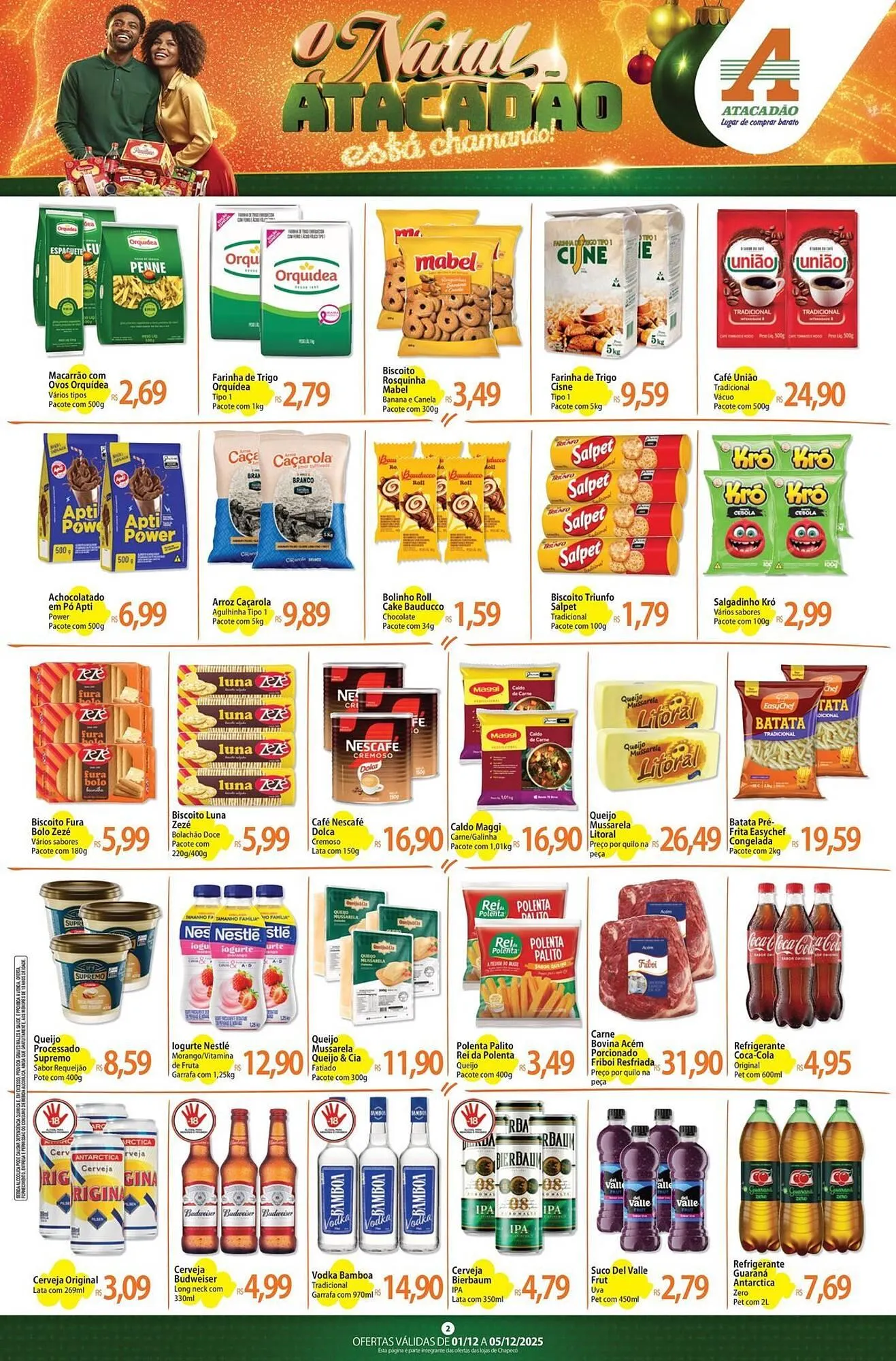 Encarte de Folheto Atacadão 4 de dezembro até 5 de dezembro 2025 - Pagina 2