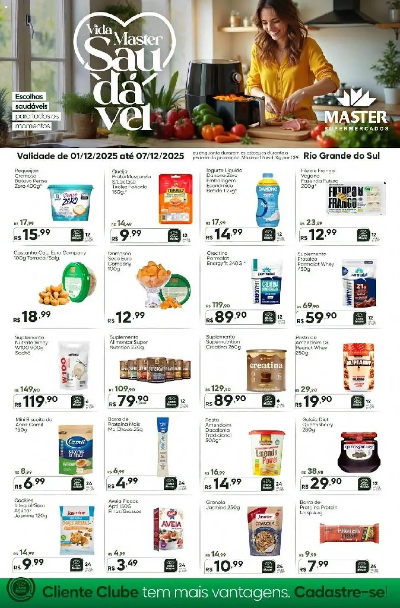 Encarte de Folheto Master Supermercados 1 de dezembro até 8 de dezembro 2025 - Pagina 1