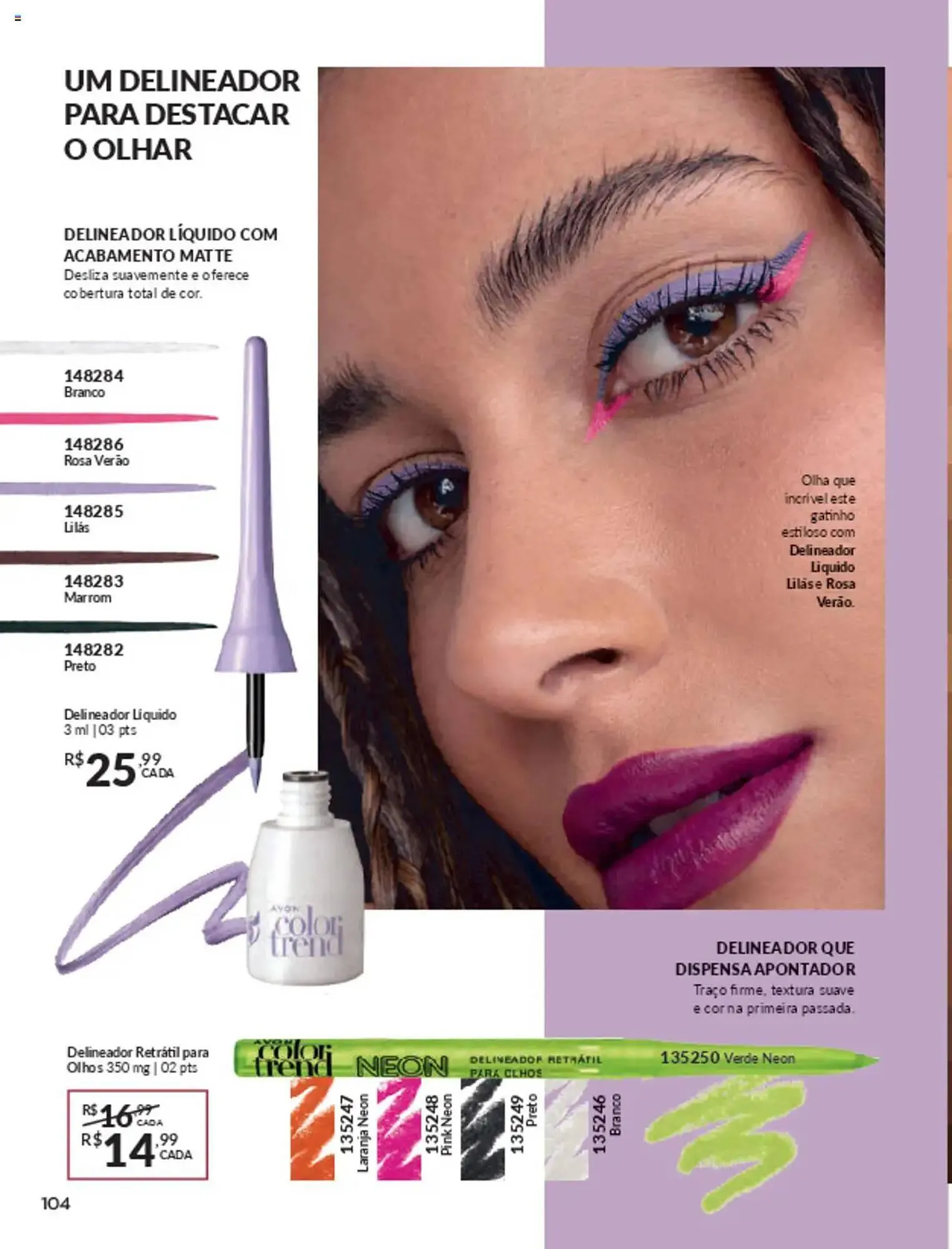 Encarte de Catálogo Avon 10 de março até 30 de junho 2025 - Pagina 104