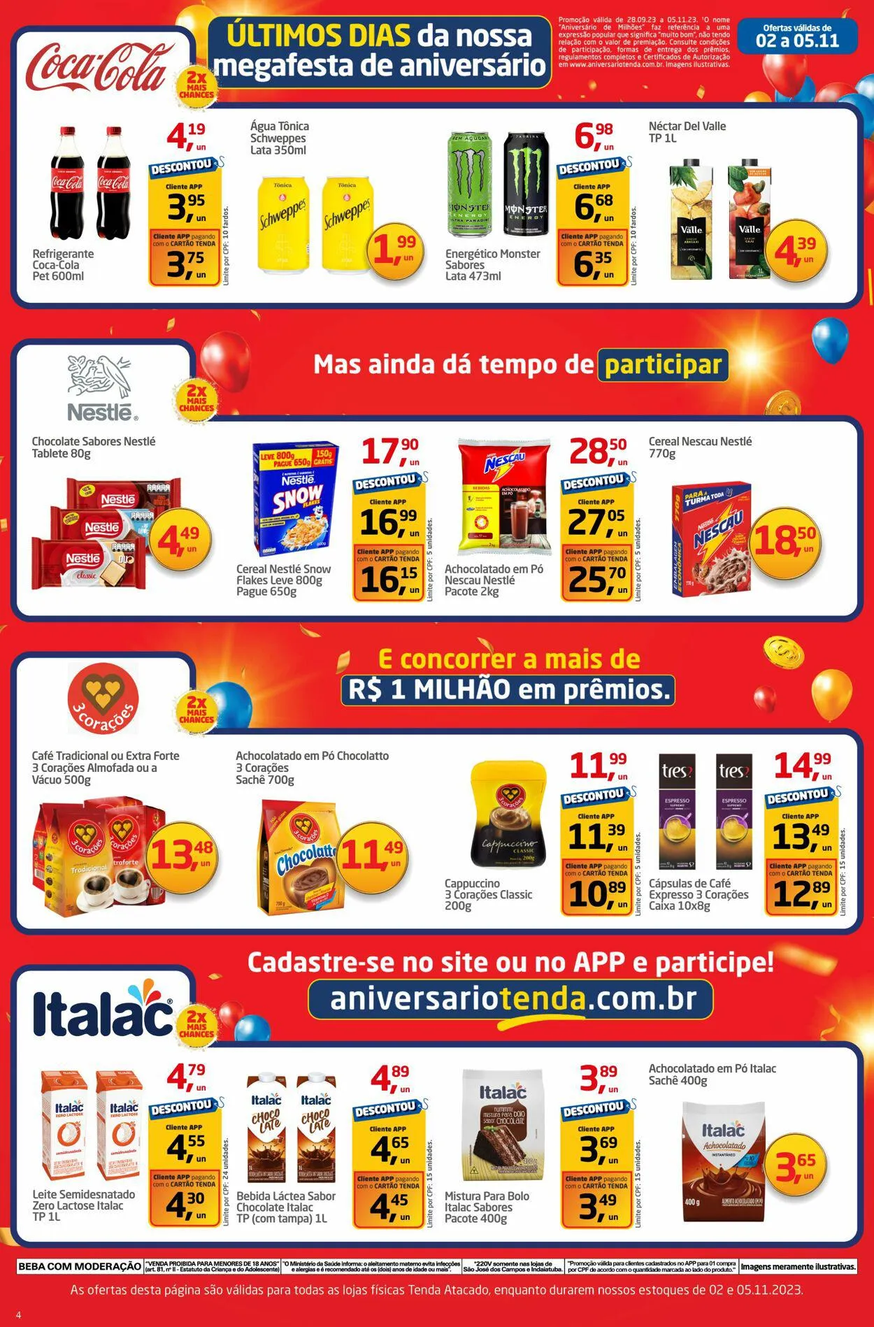 Encarte de Tenda Atacado - Amoreiras - Campinas 2 de novembro até 5 de novembro 2023 - Pagina 4