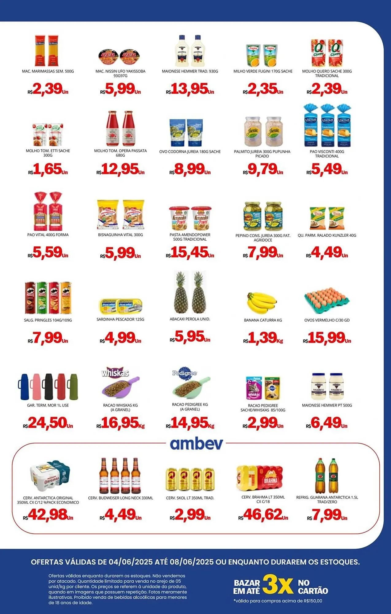 Encarte de Catálogo Supermercado Vitorino 4 de junho até 8 de junho 2025 - Pagina 3