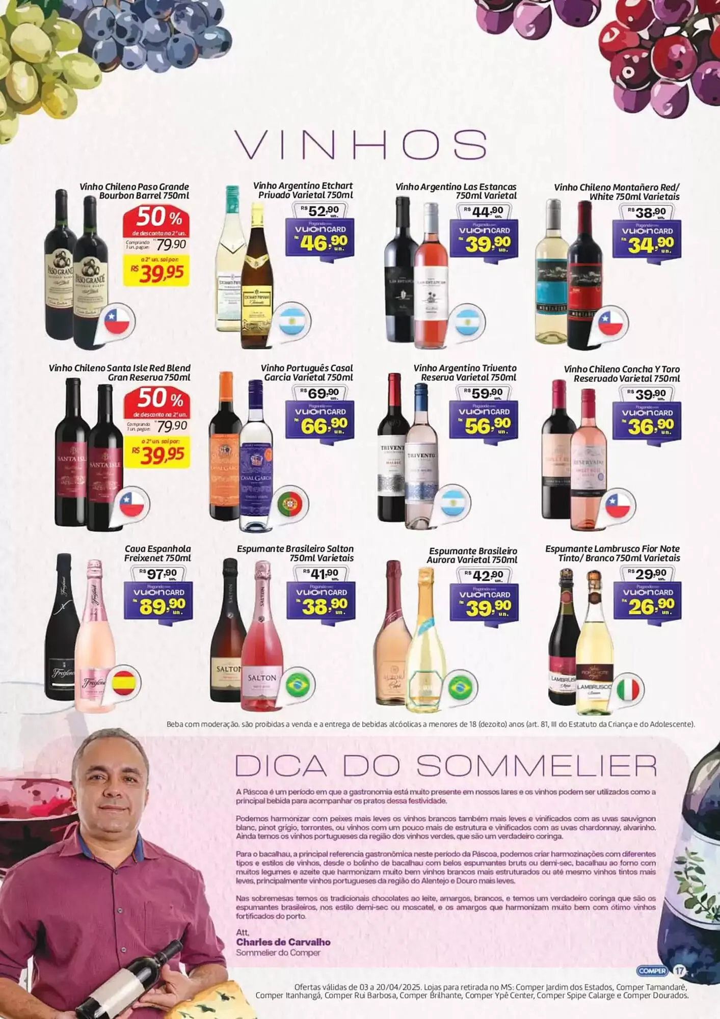 Encarte de Catálogo Comper 25 de abril até 25 de abril 2025 - Pagina 17