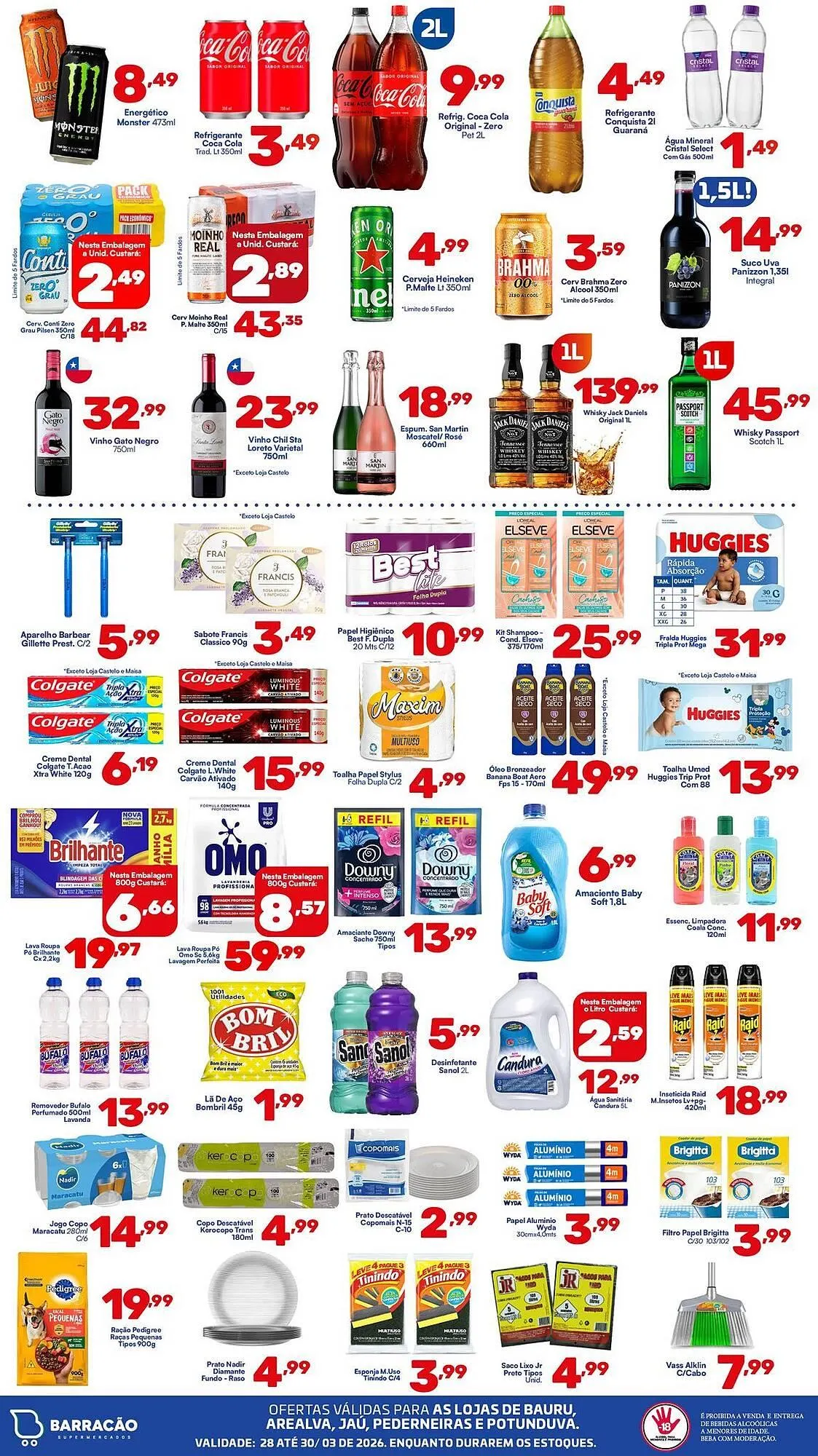 Encarte de Catálogo Barracão Supermercado 28 de março até 30 de março 2026 - Pagina 4