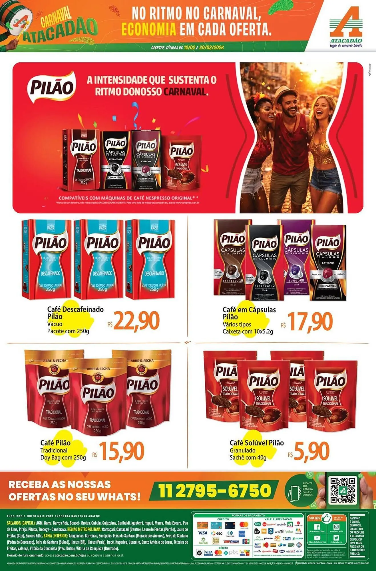 Encarte de Folheto Atacadão 12 de fevereiro até 20 de fevereiro 2026 - Pagina 2