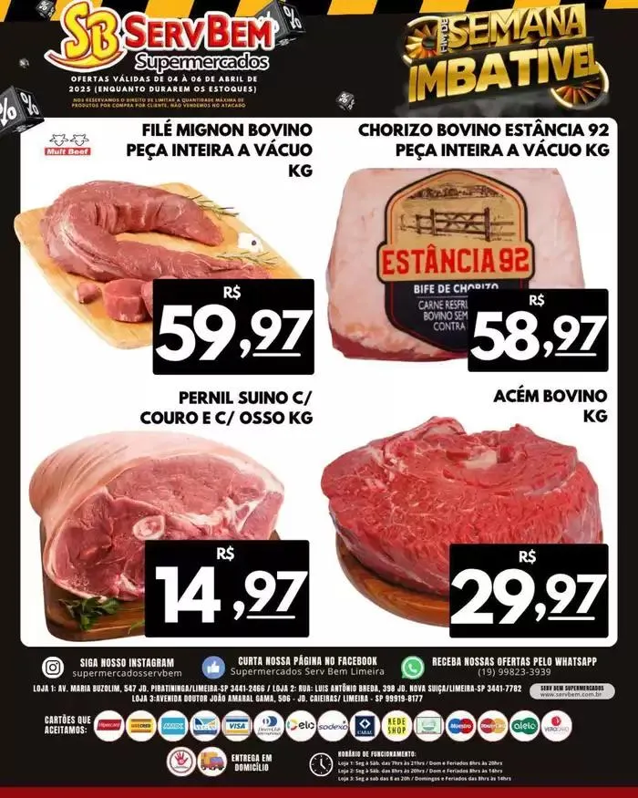 Encarte de Encarte ServBem 4 de abril até 6 de abril 2025 - Pagina 3