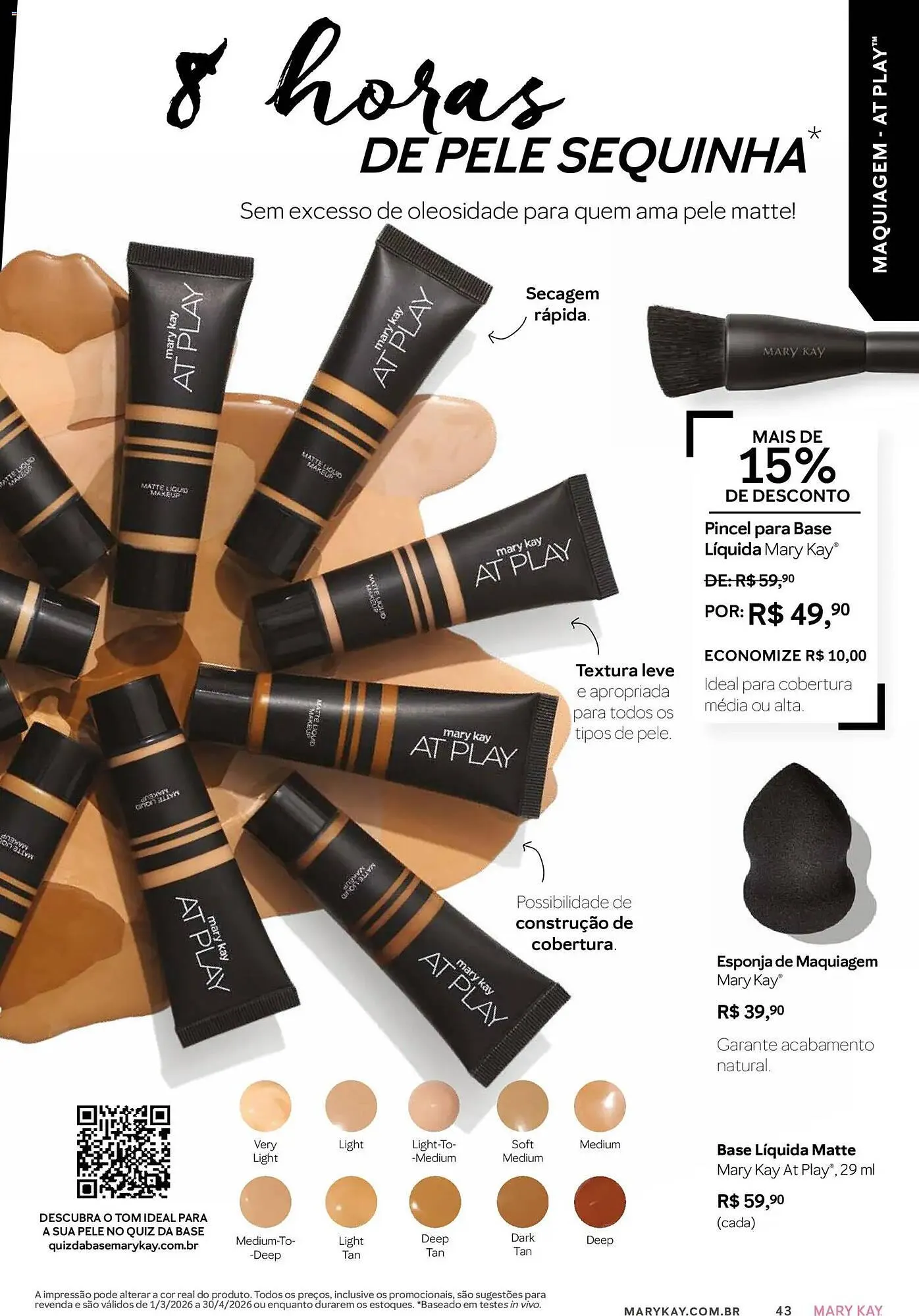 Encarte de Revista Mary Kay 1 de março até 1 de maio 2026 - Pagina 43