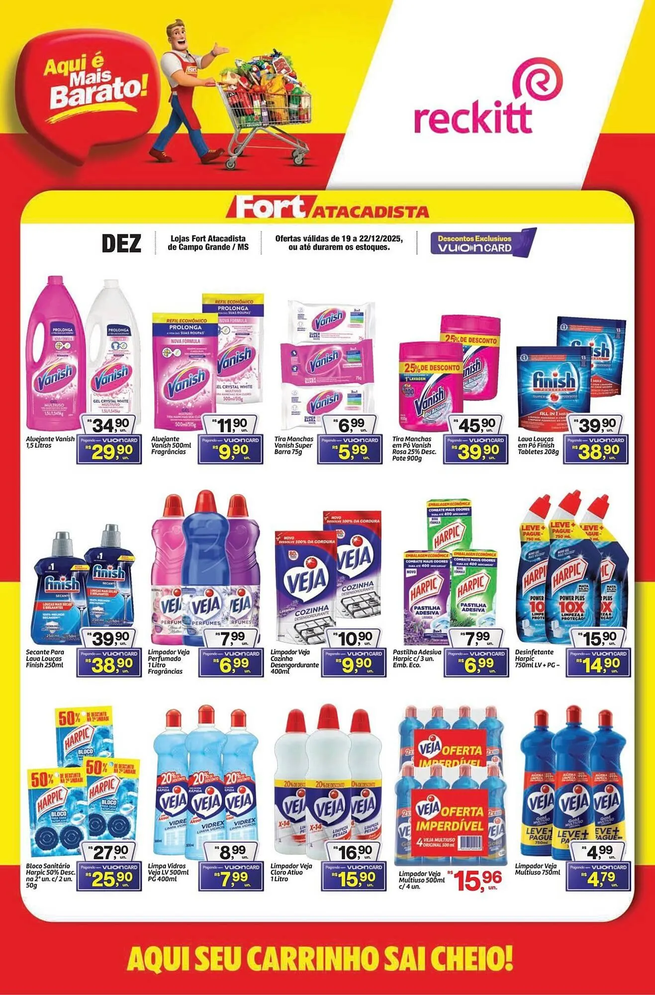 Encarte de Tabloide Fort Atacadista 19 de dezembro até 22 de dezembro 2025 - Pagina 1