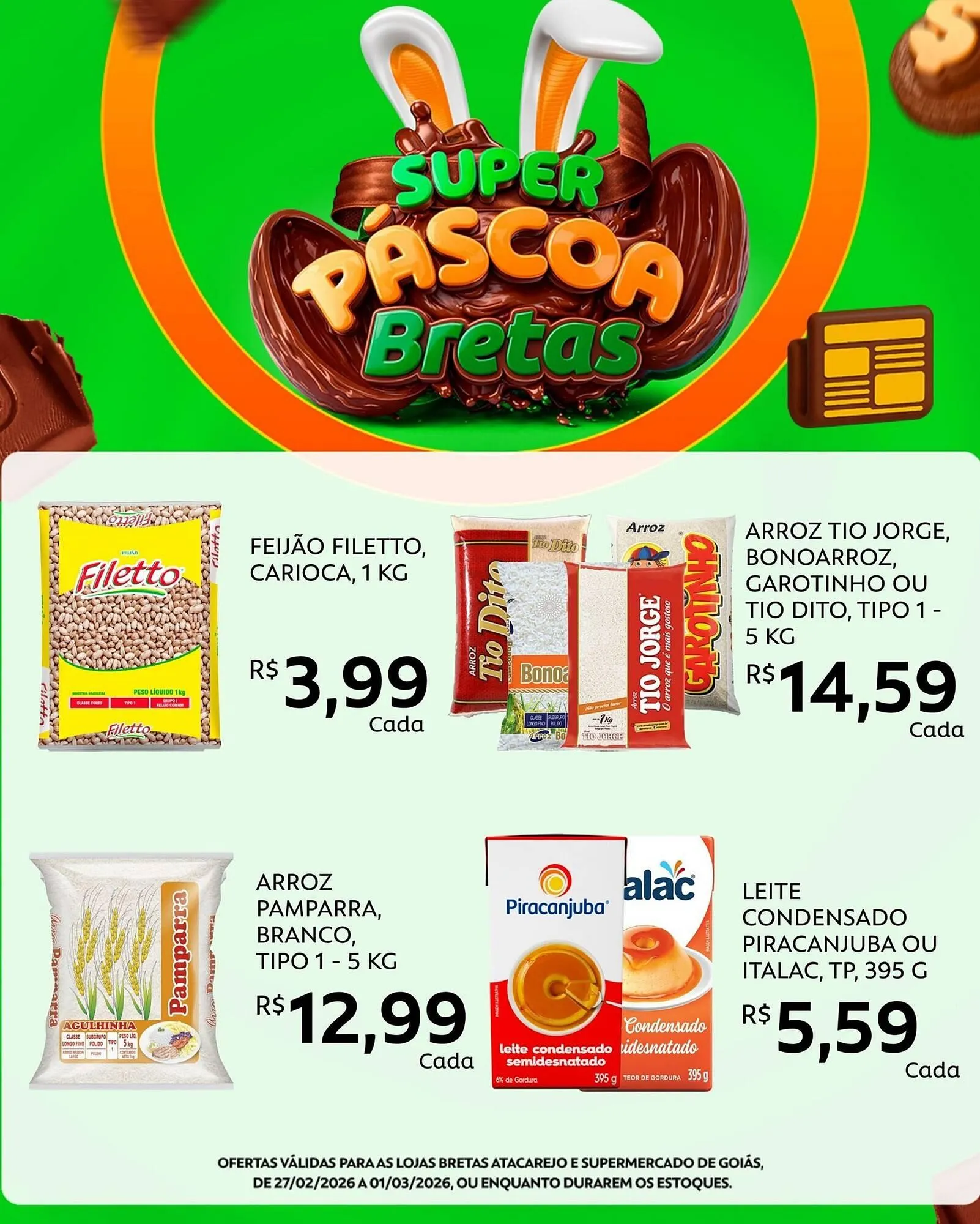 Encarte de Catálogo Supermercados Bretas 27 de fevereiro até 1 de março 2026 - Pagina 5