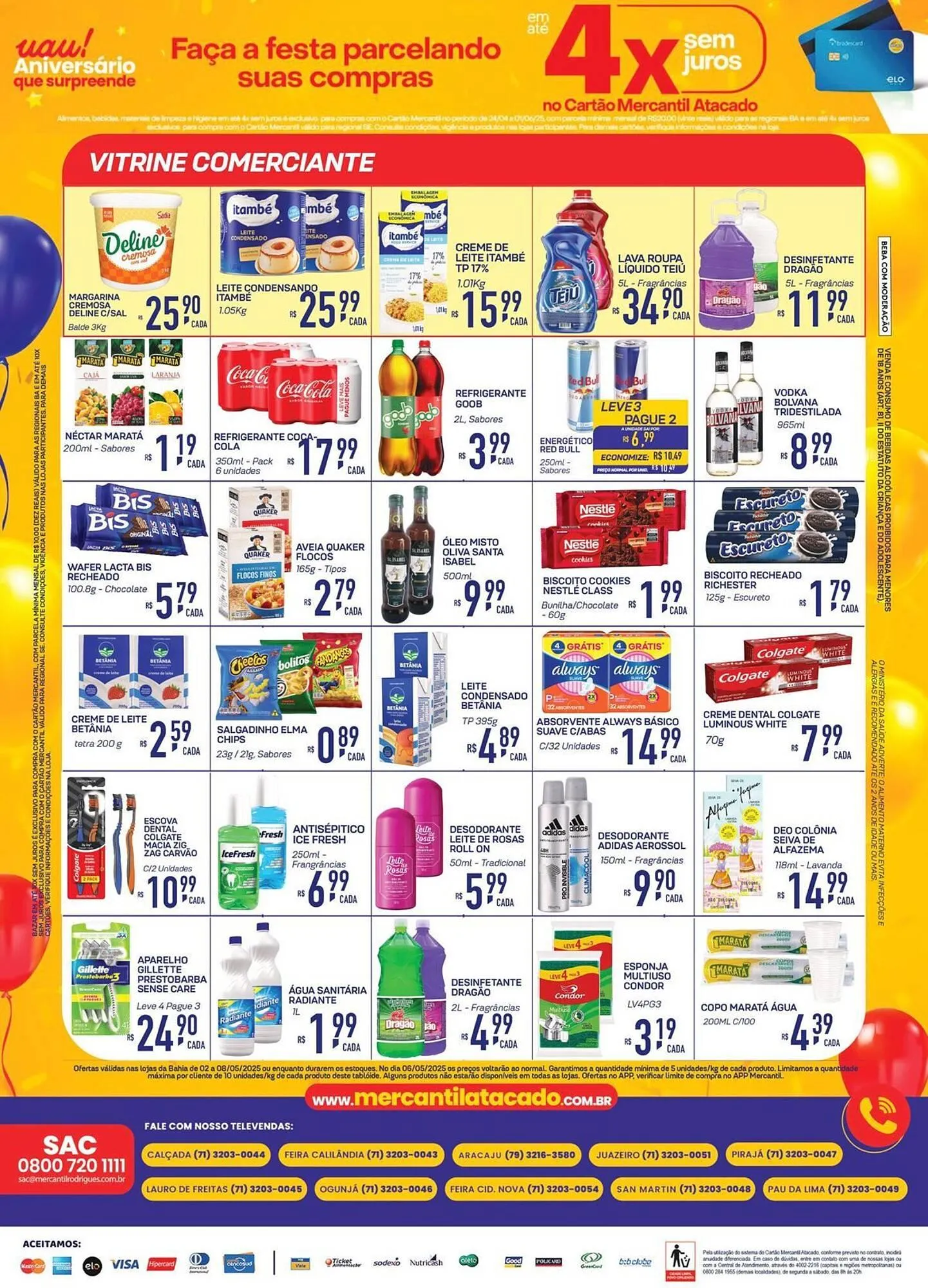 Encarte de Catálogo Mercantil Rodrigues 6 de maio até 8 de maio 2025 - Pagina 2