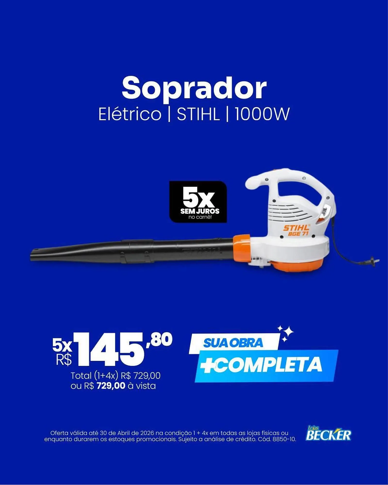 Encarte de Folheto Lojas Becker 8 de abril até 30 de abril 2026 - Pagina 2