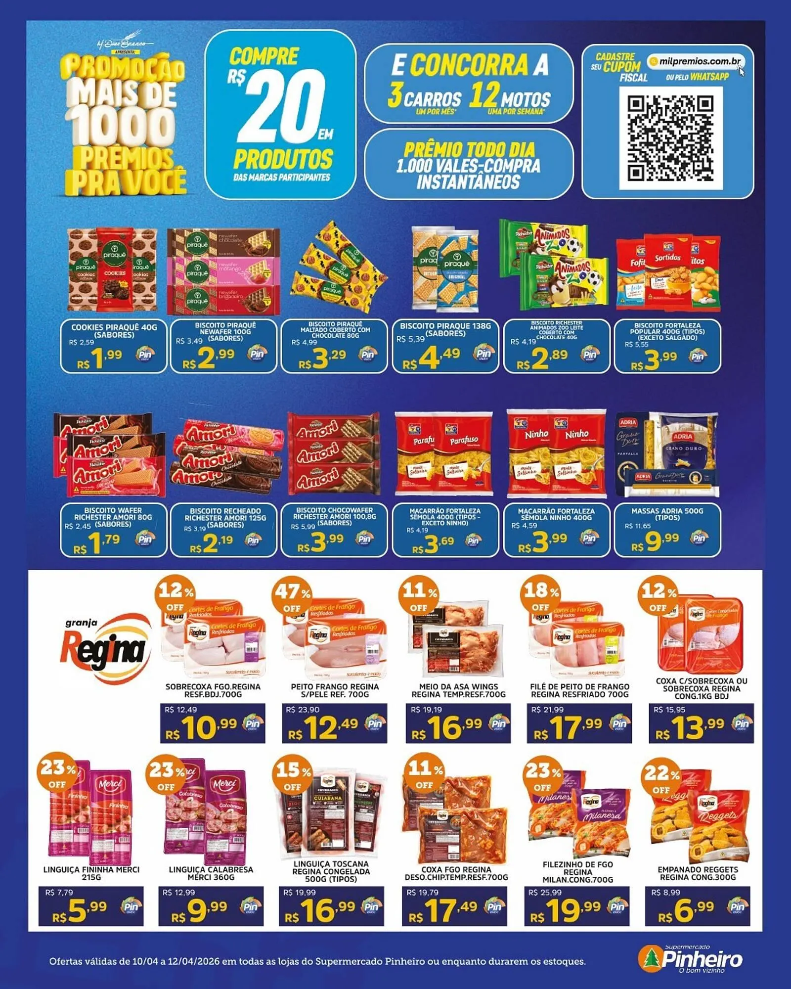 Encarte de Encarte Pinheiro Supermercado 10 de abril até 12 de abril 2026 - Pagina 4