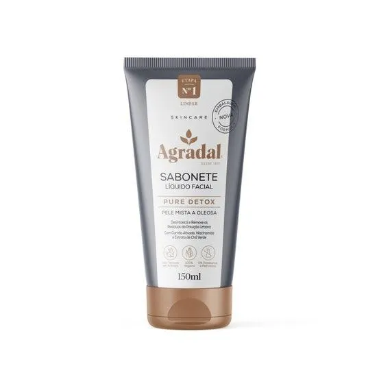 Sabonete Facial Agradal Pure Detox 150ml