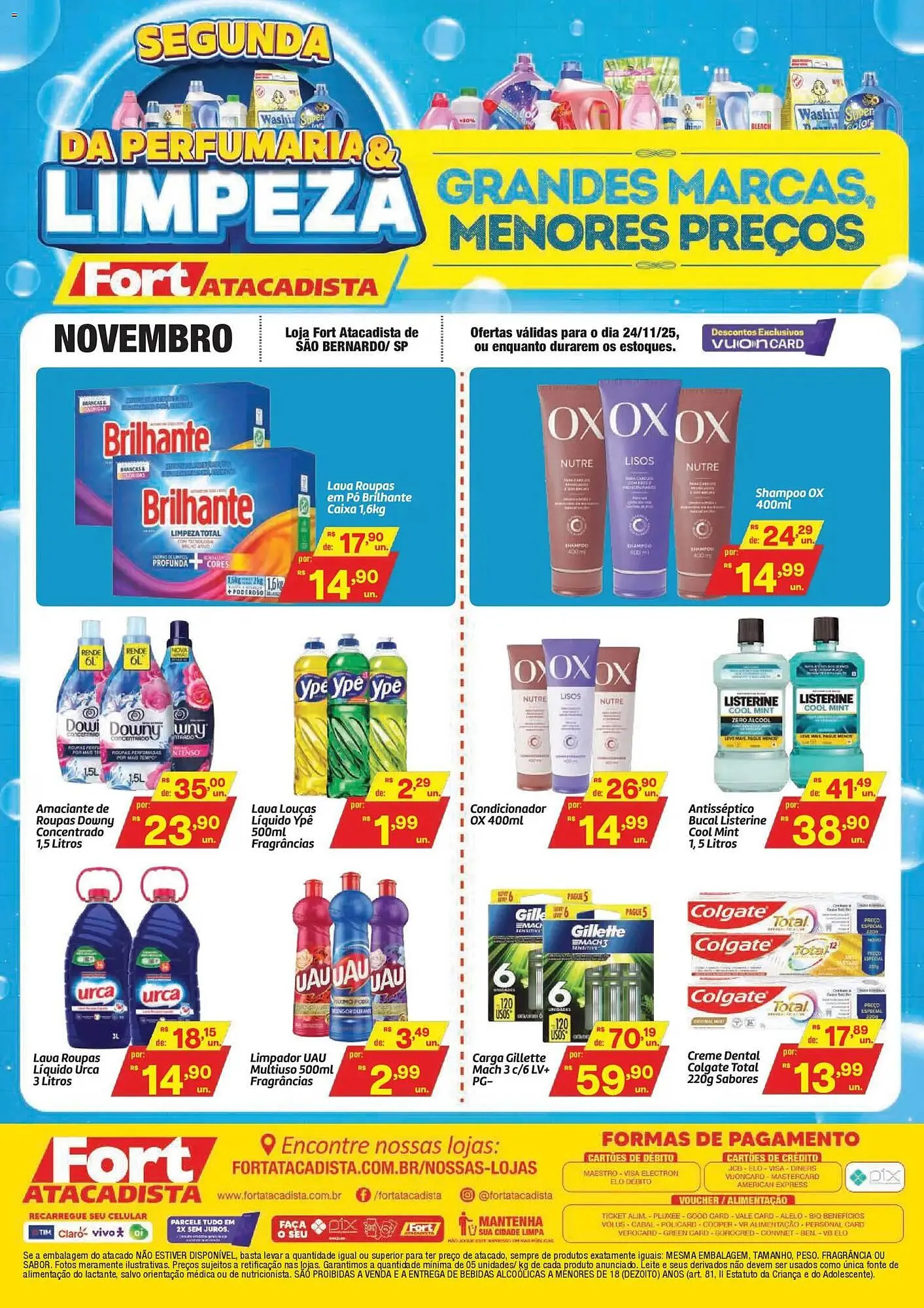 Encarte de Tabloide Fort Atacadista 24 de novembro até 24 de novembro 2025 - Pagina 1