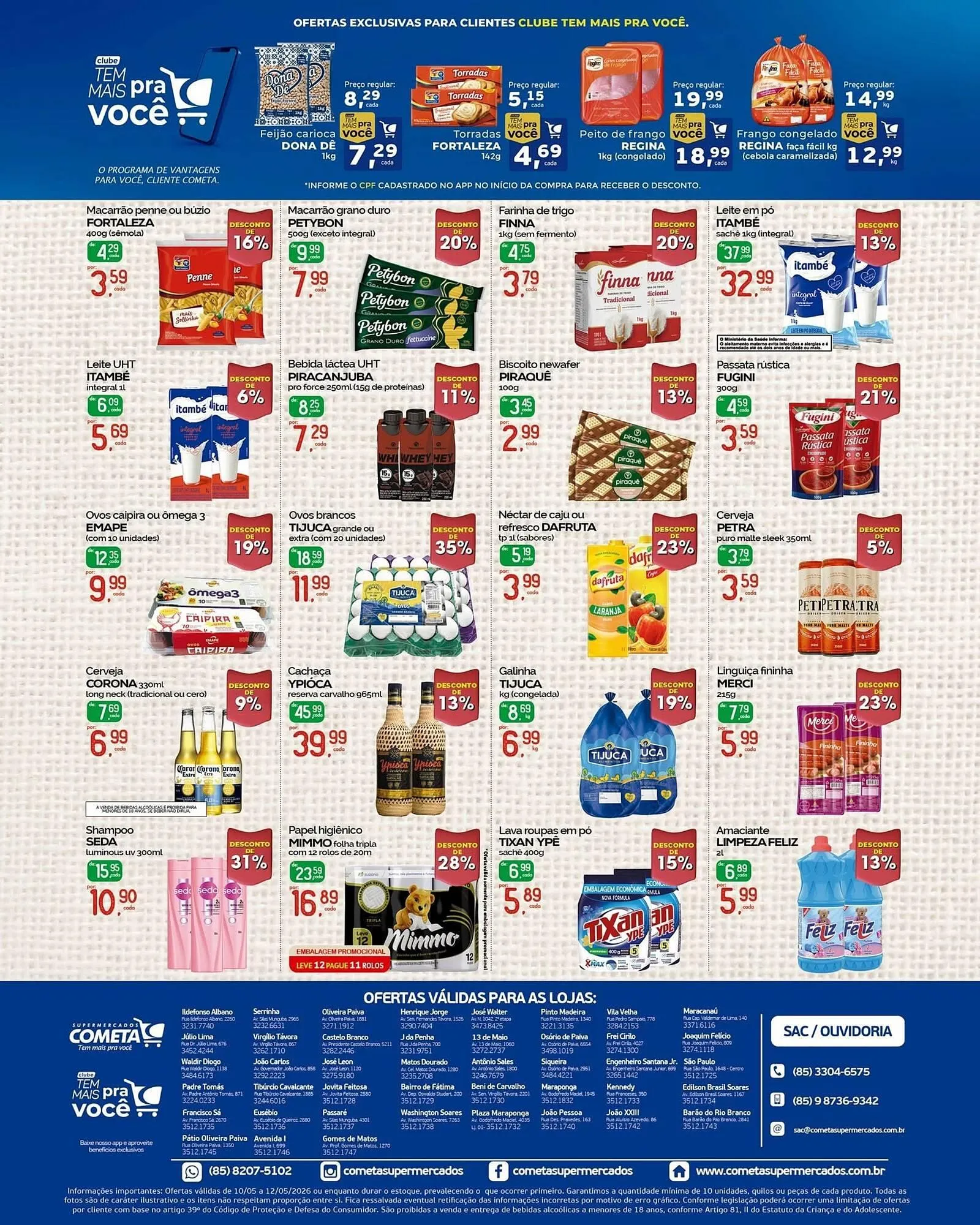 Encarte de Encarte Cometa Supermercados 10 de maio até 12 de maio 2026 - Pagina 2