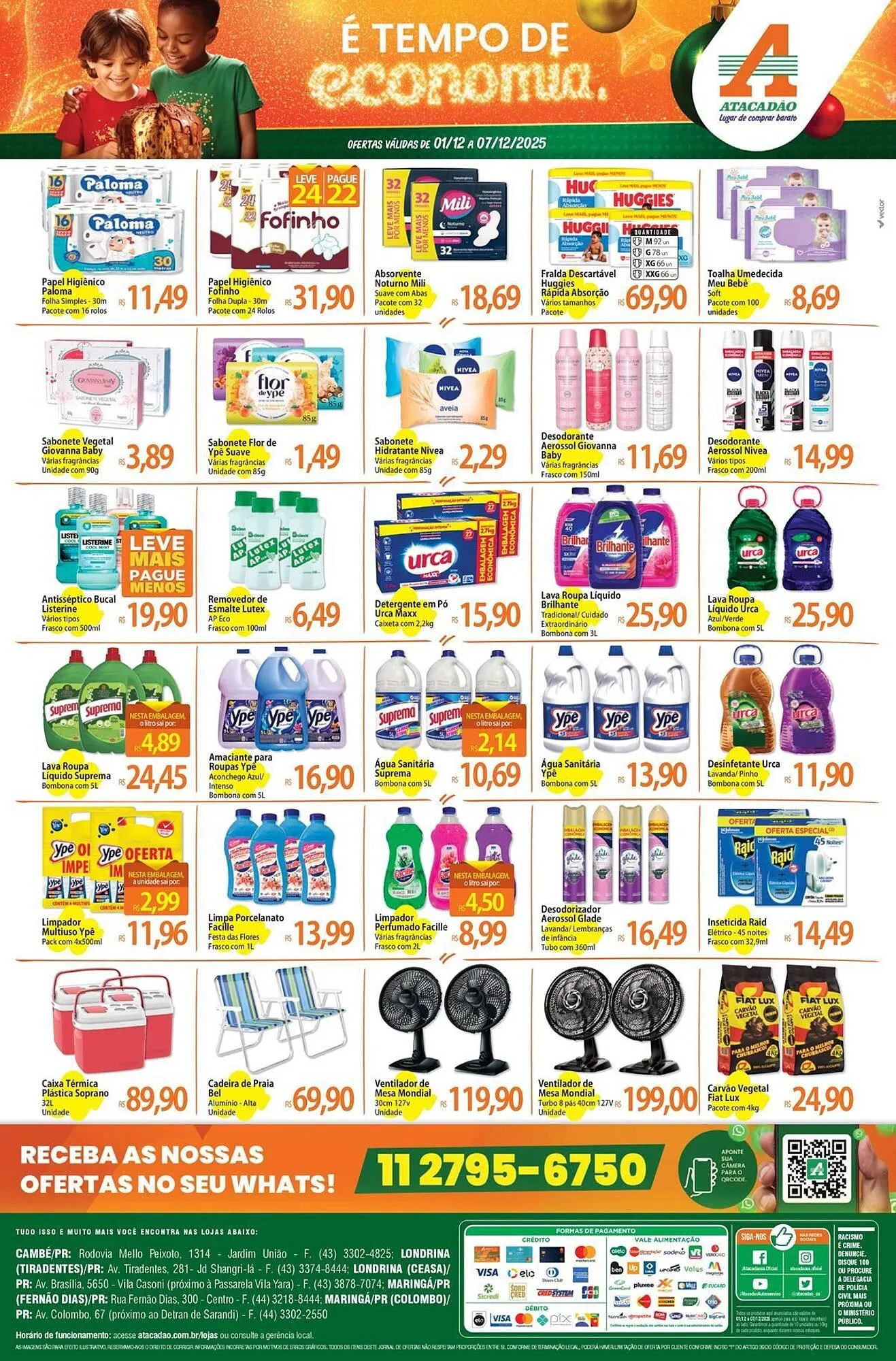 Encarte de Folheto Atacadão 2 de dezembro até 7 de dezembro 2025 - Pagina 3