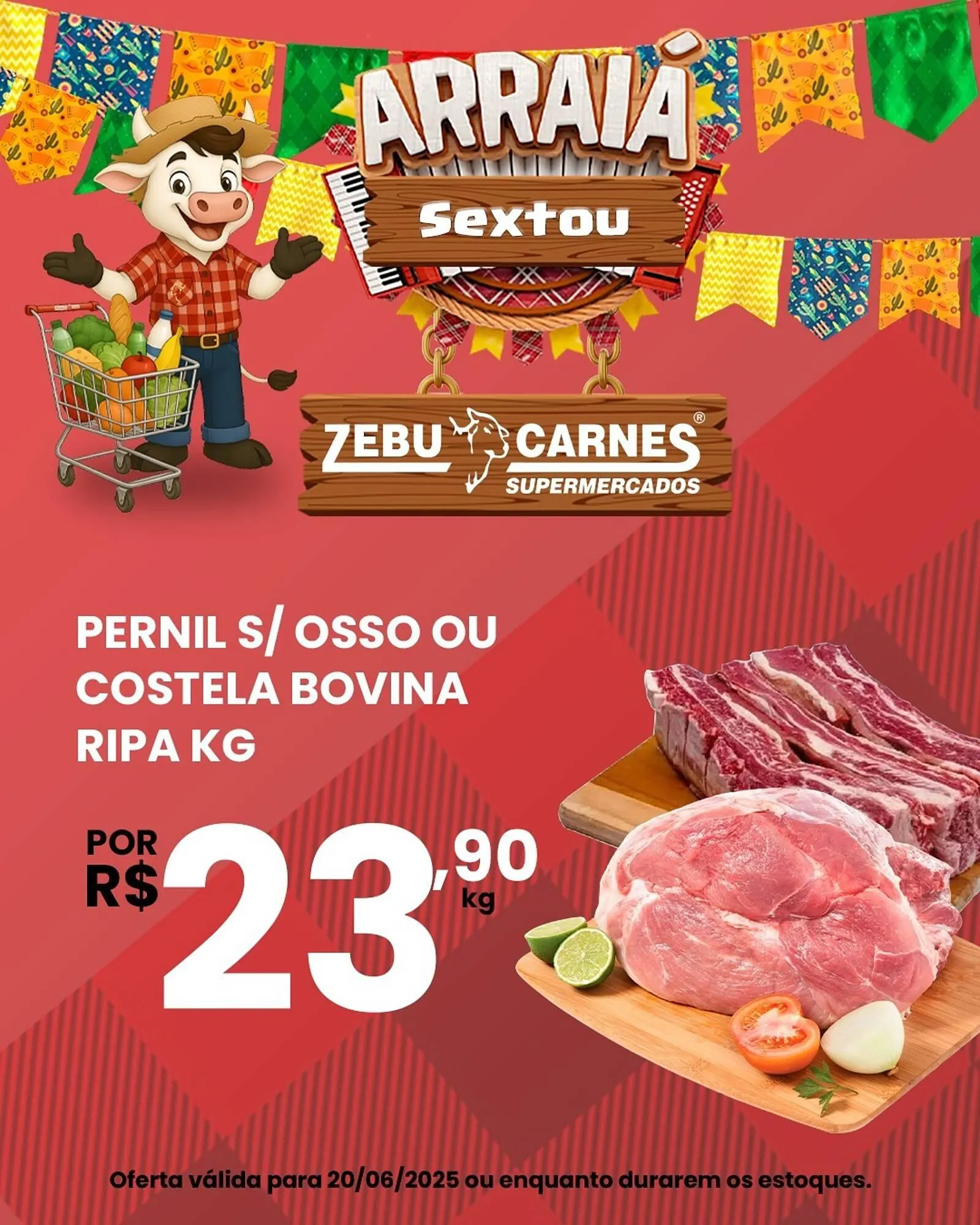 Encarte de Catálogo Zebu Carnes Supermercados 20 de junho até 20 de junho 2025 - Pagina 5