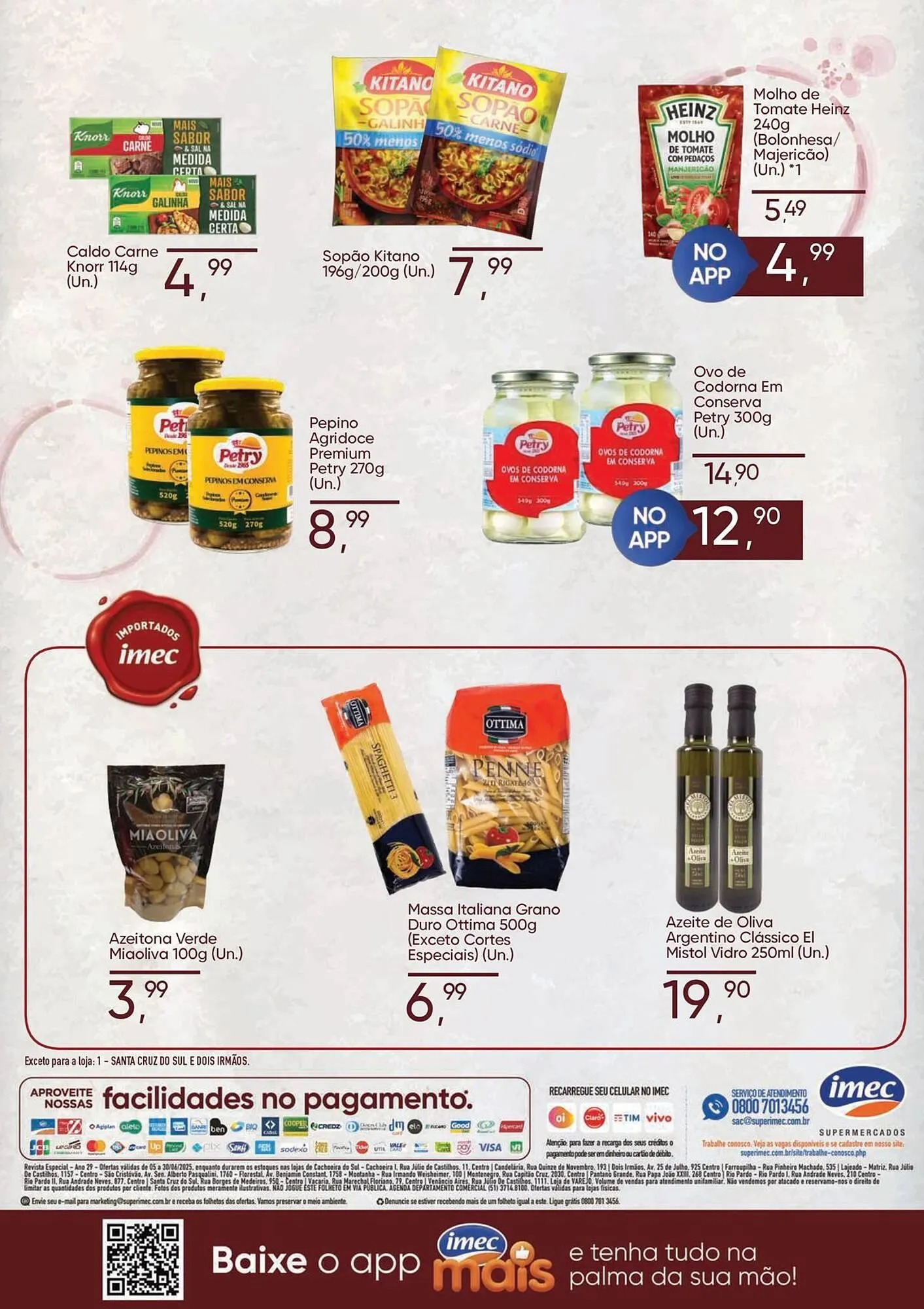 Encarte de Catálogo Imec Supermercados 5 de junho até 30 de junho 2025 - Pagina 16