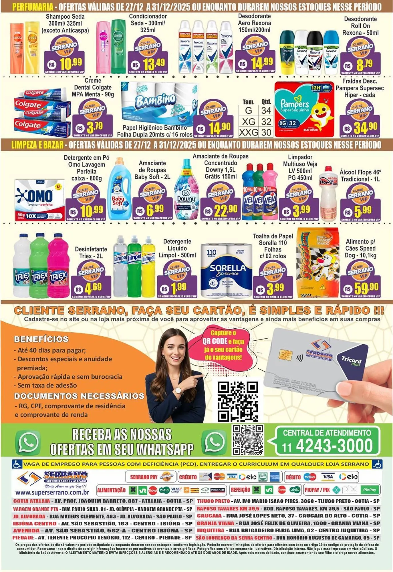 Encarte de Catálogo Serrano Supermercado 27 de dezembro até 31 de dezembro 2025 - Pagina 4