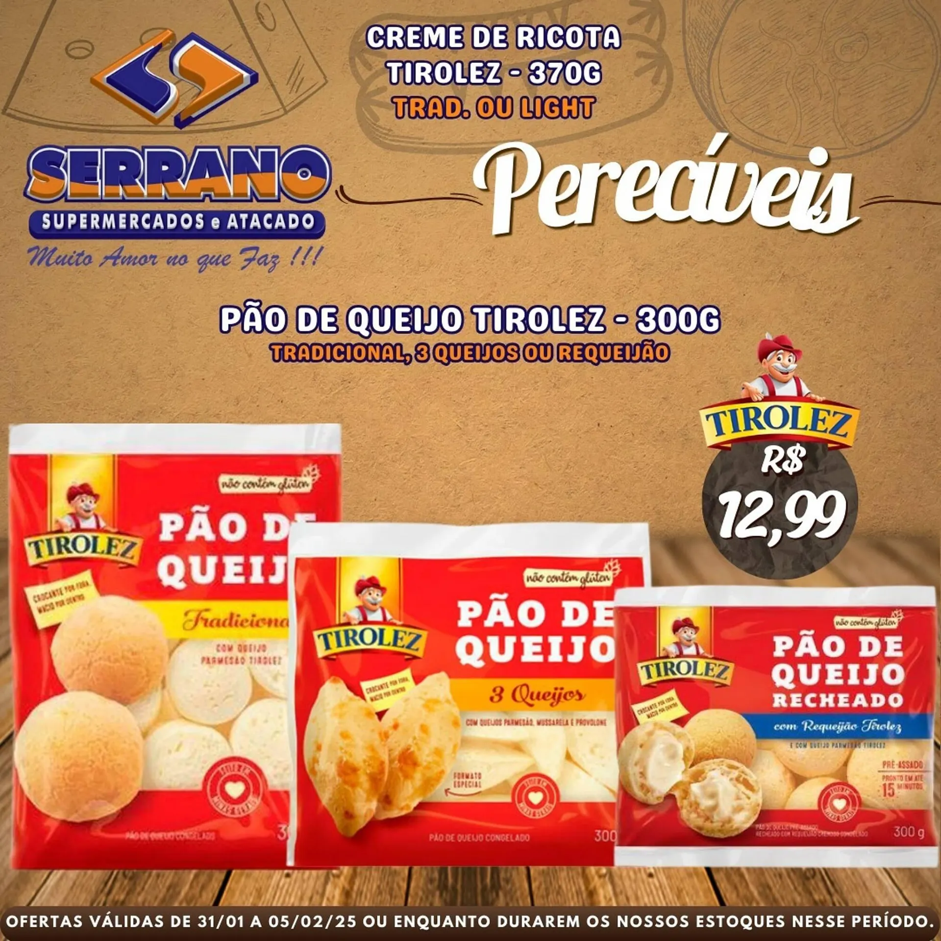 Encarte de Catálogo Serrano Supermercado 4 de fevereiro até 5 de fevereiro 2025 - Pagina 5