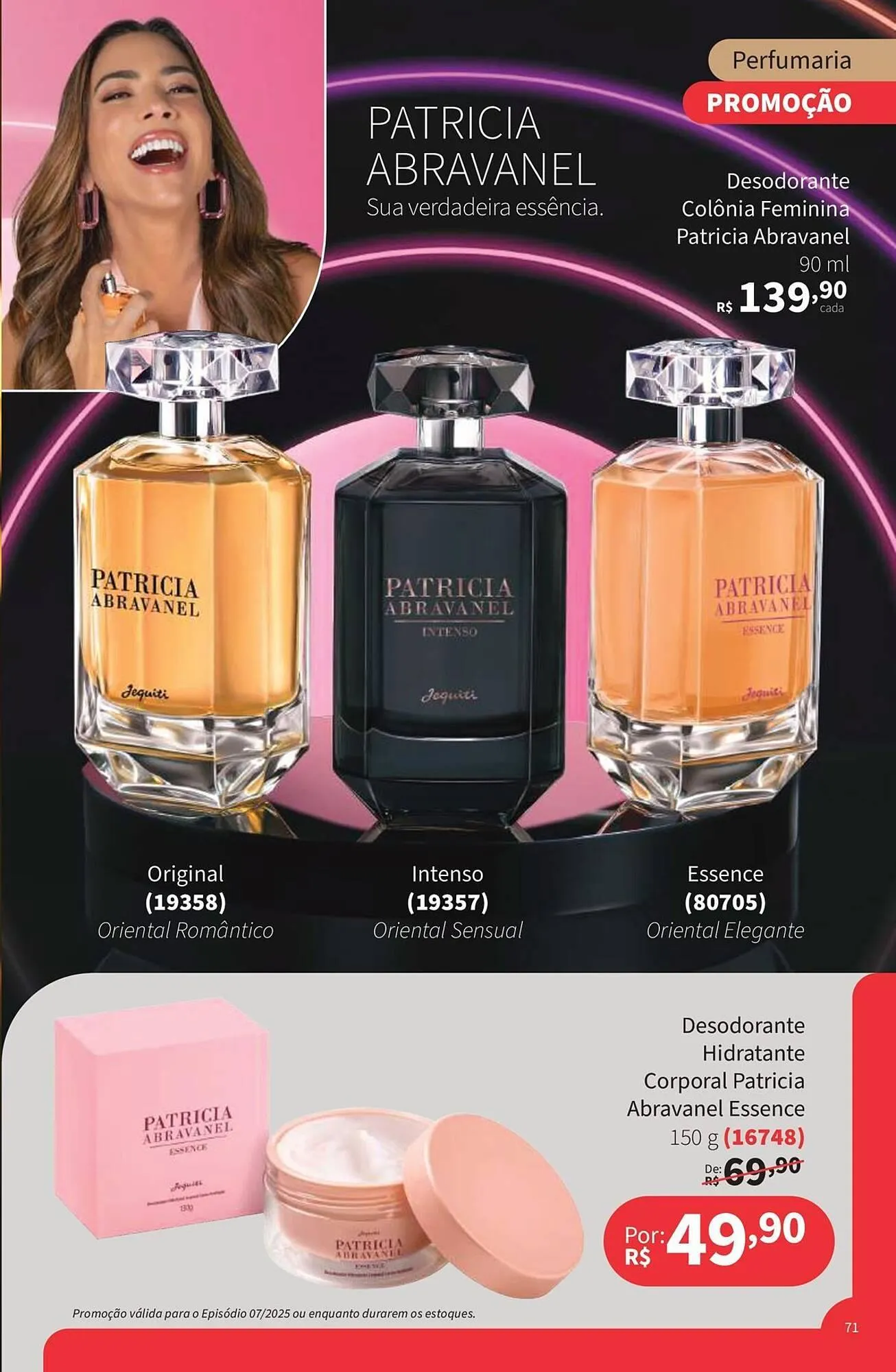 Encarte de Catálogo Jequiti 12 de maio até 31 de maio 2025 - Pagina 71