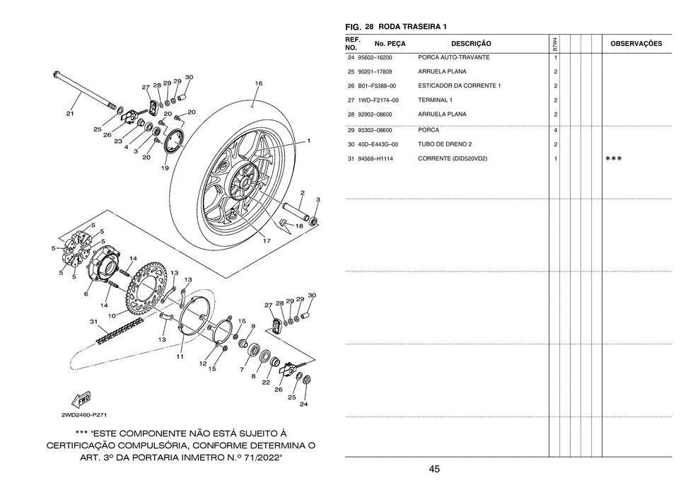 Encarte de Catálogo MT03-ABS 15 de janeiro até 31 de dezembro 2024 - Pagina 51