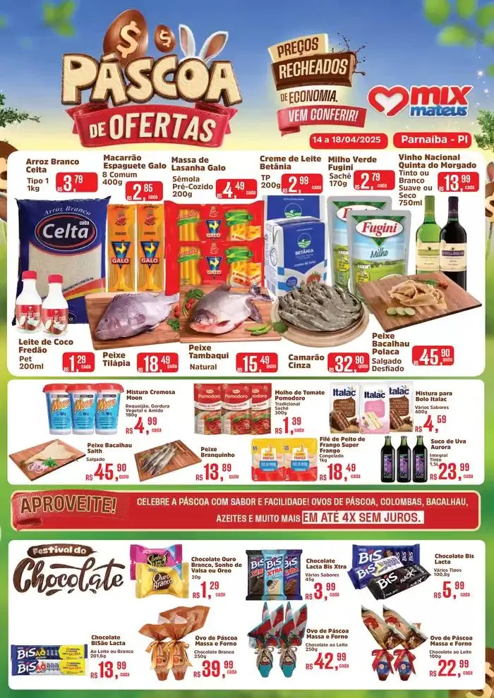Encarte de Ofertas para caçadores de pechinchas 14 de abril até 18 de abril 2025 - Pagina 1