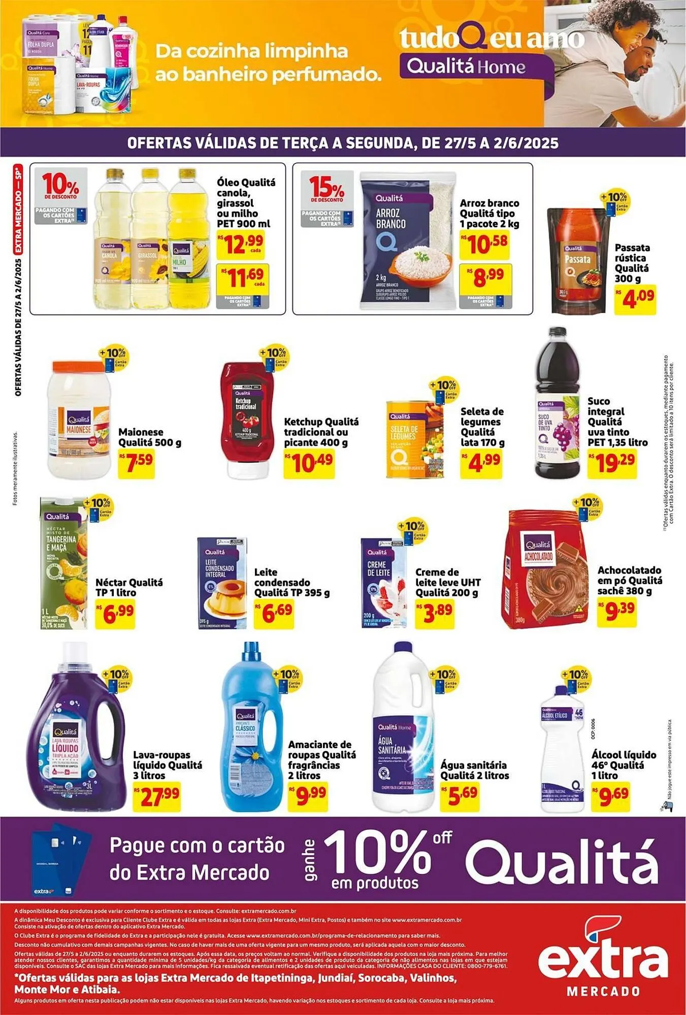 Encarte de Catálogo Mercado Extra 27 de maio até 2 de junho 2025 - Pagina 3