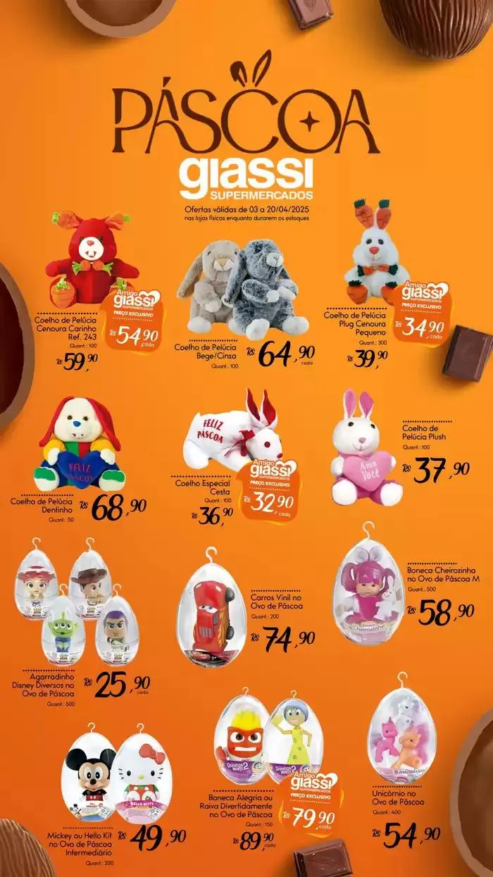 Encarte de Páscoa 3 de abril até 20 de abril 2025 - Pagina 1