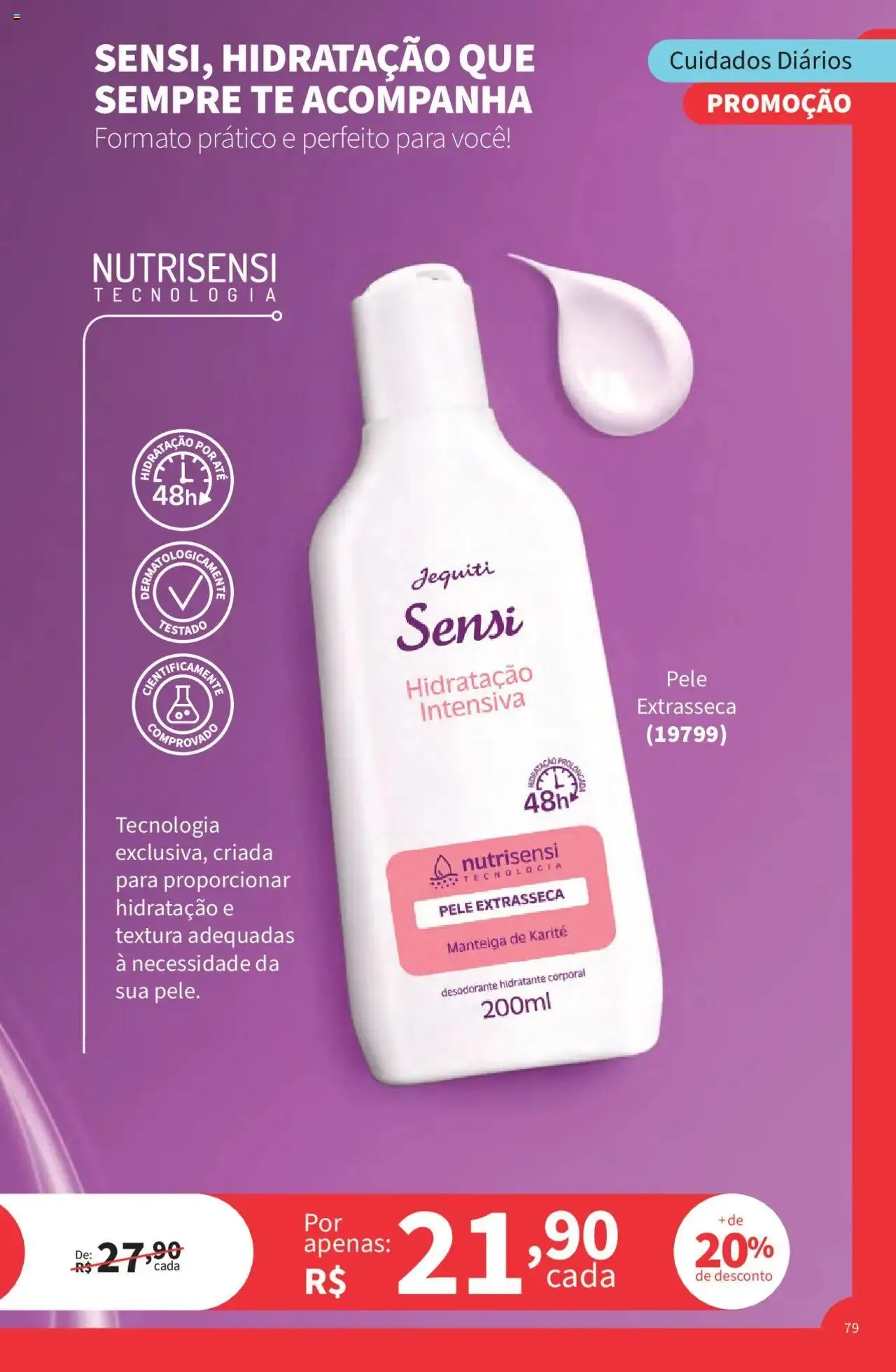 Encarte de Jequiti - Revista 06/2025 21 de abril até 16 de maio 2025 - Pagina 79