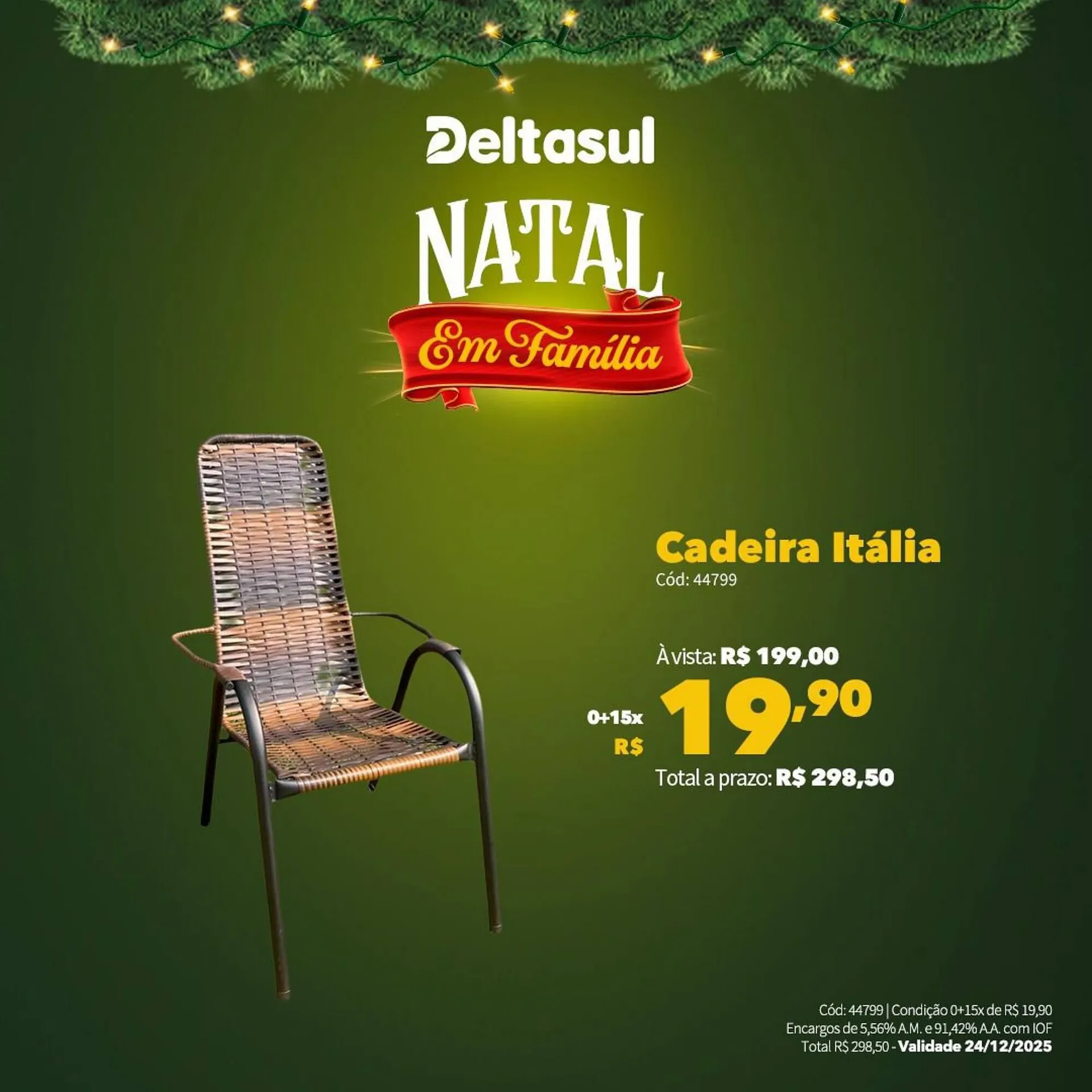 Encarte de Folheto Deltasul 1 de dezembro até 24 de dezembro 2025 - Pagina 1